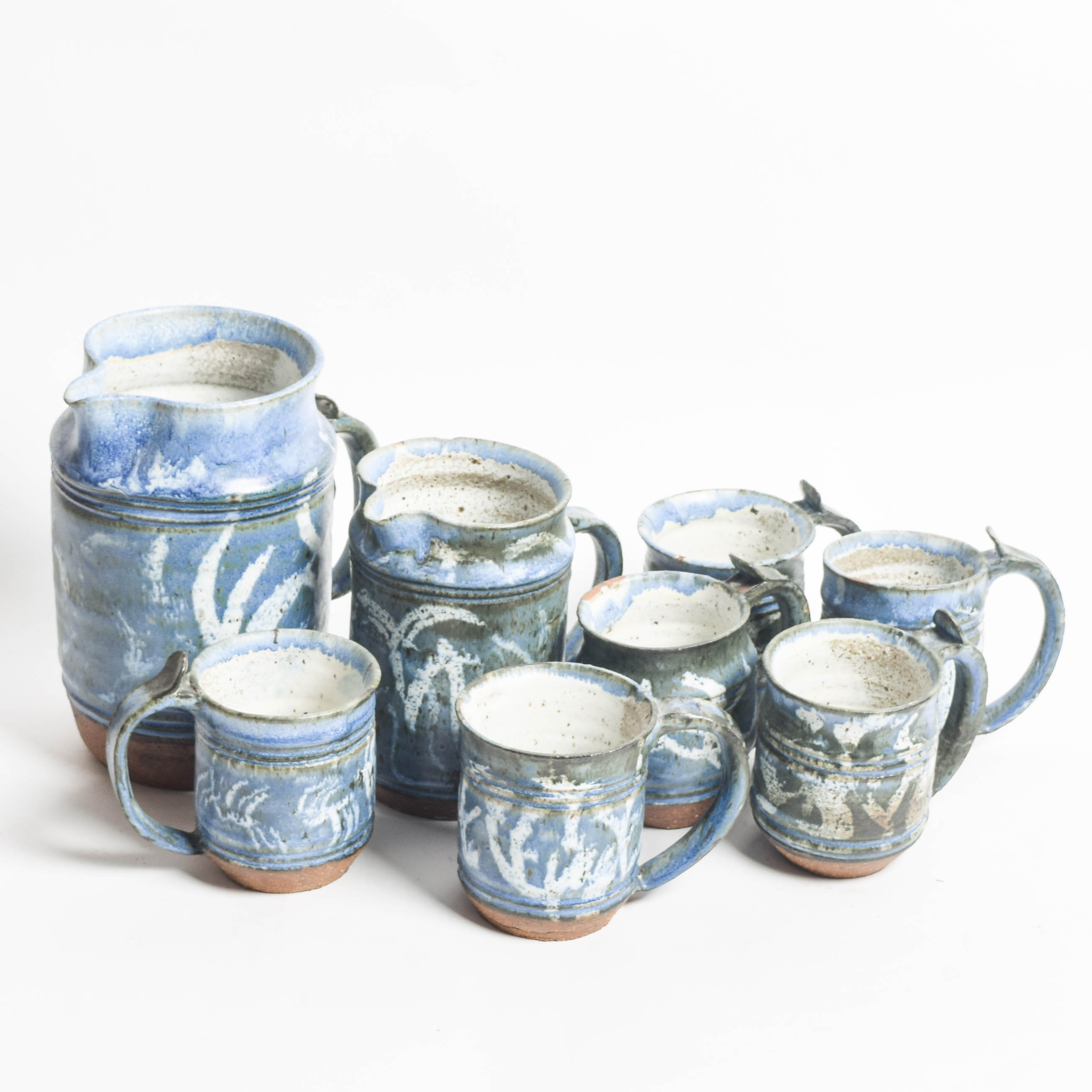 Vintage Hand Thrown Stoneware Tableware