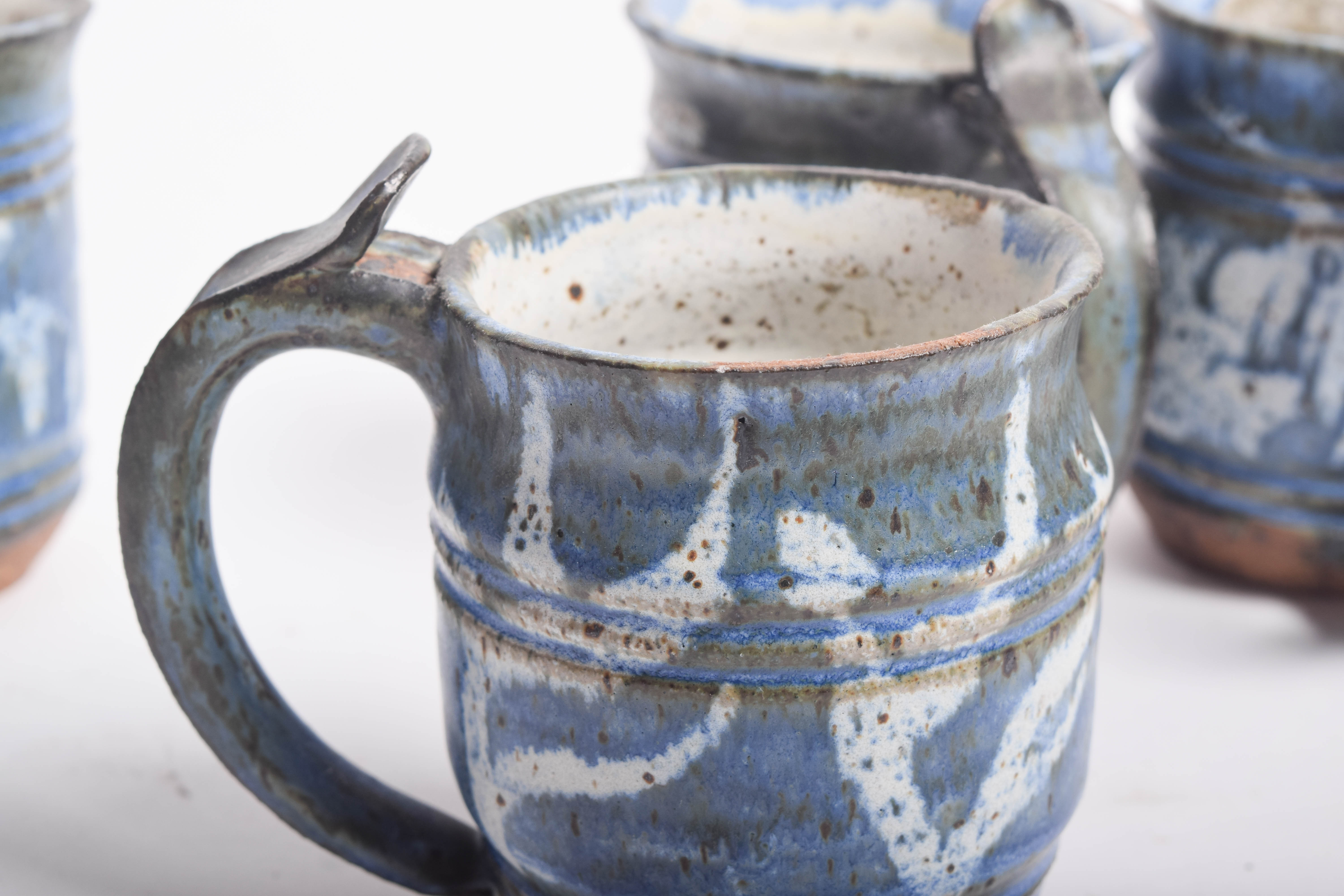 Vintage Hand Thrown Stoneware Tableware