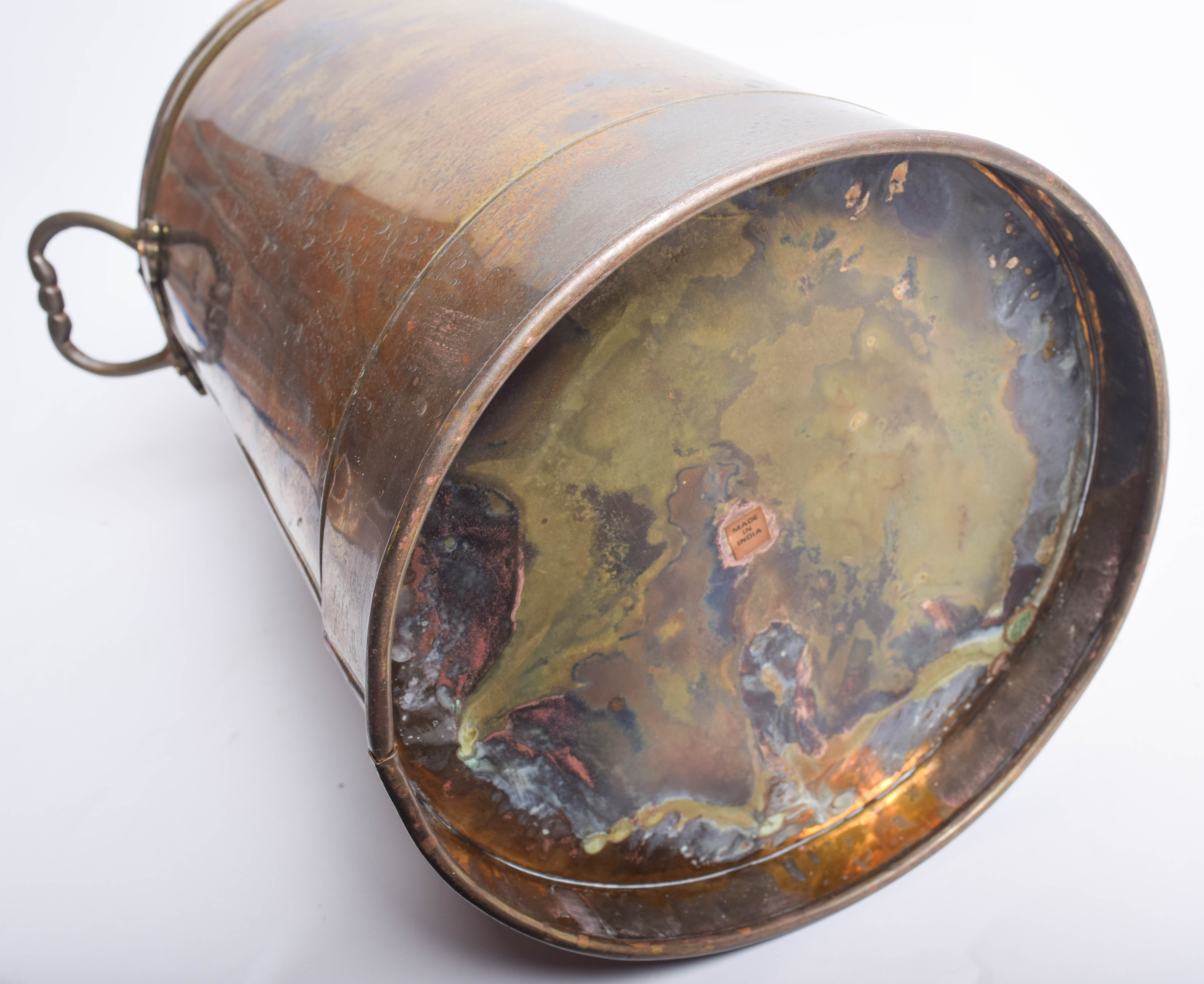 Vintage Brass Milk Can Made in India