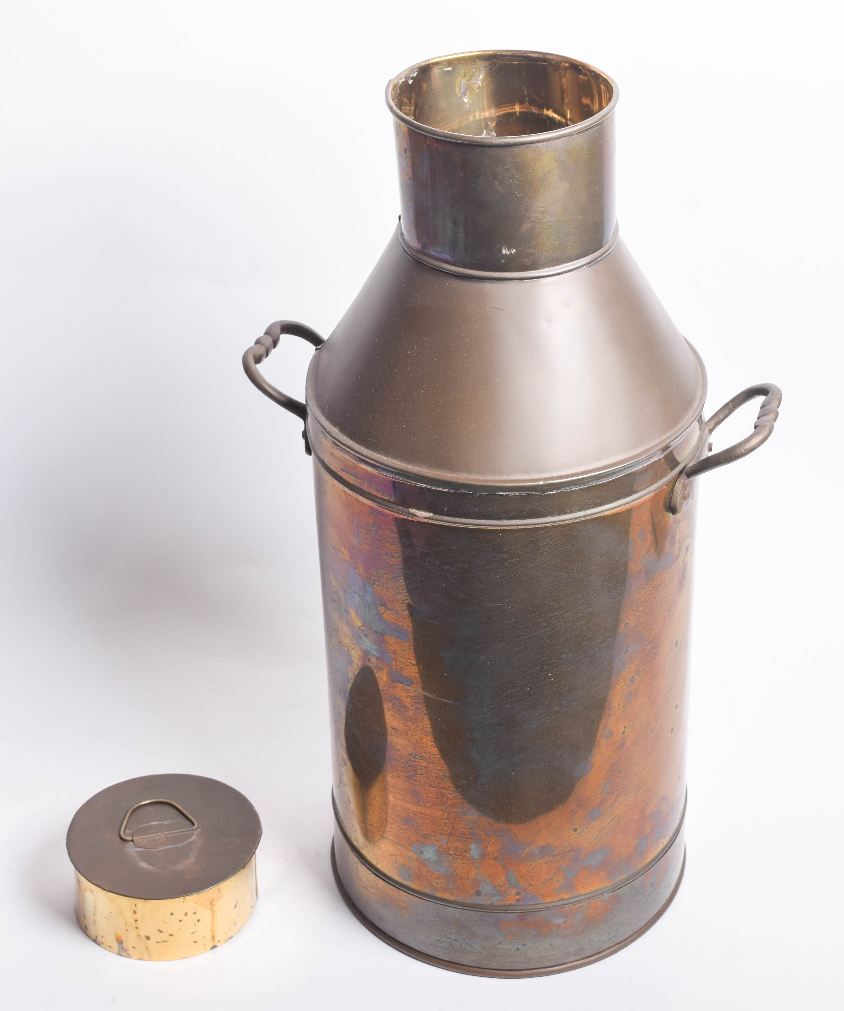 Vintage Brass Milk Can Made in India