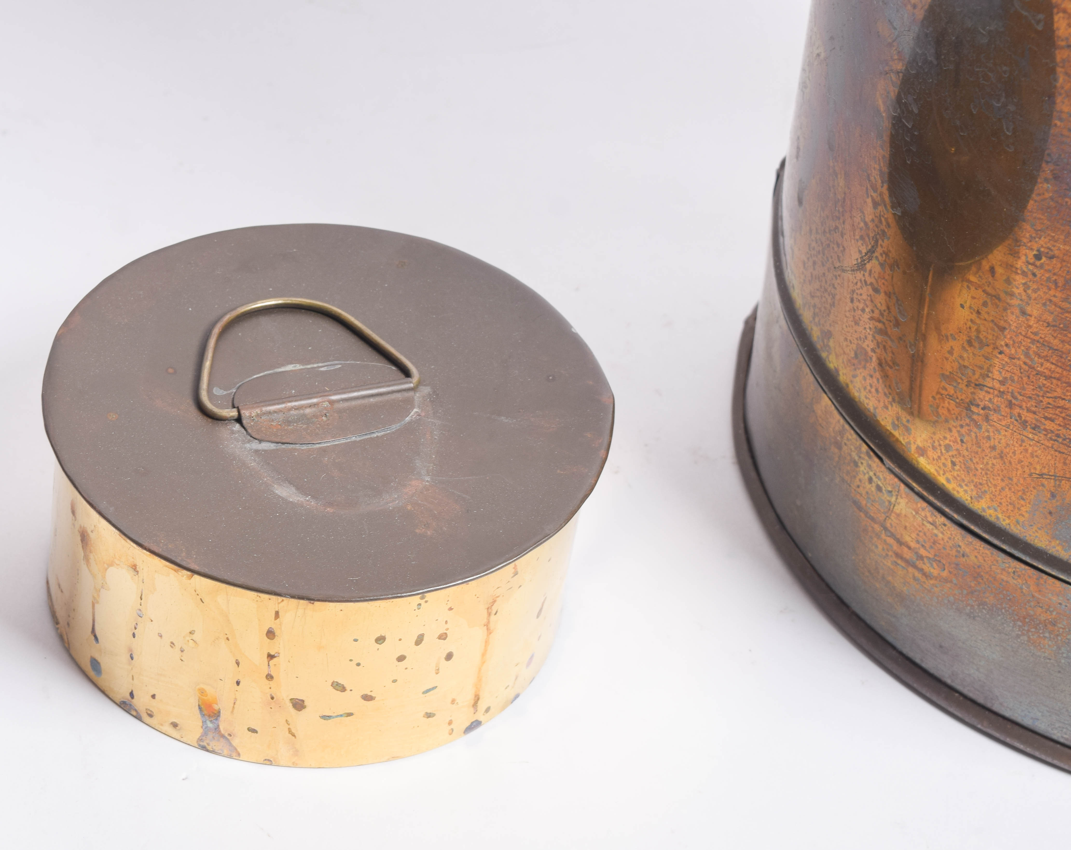 Vintage Brass Milk Can Made in India