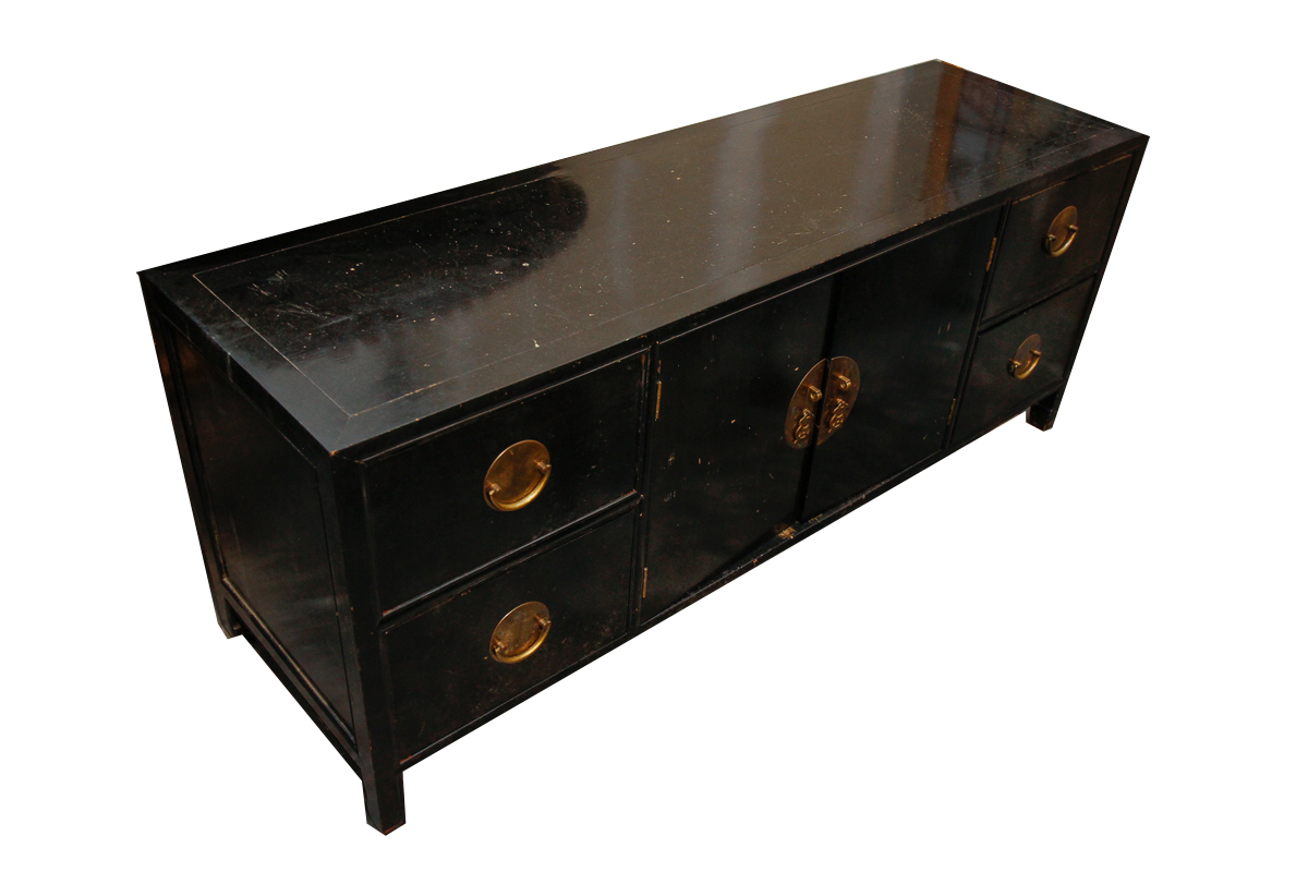 Asian Inspired Low Cabinet