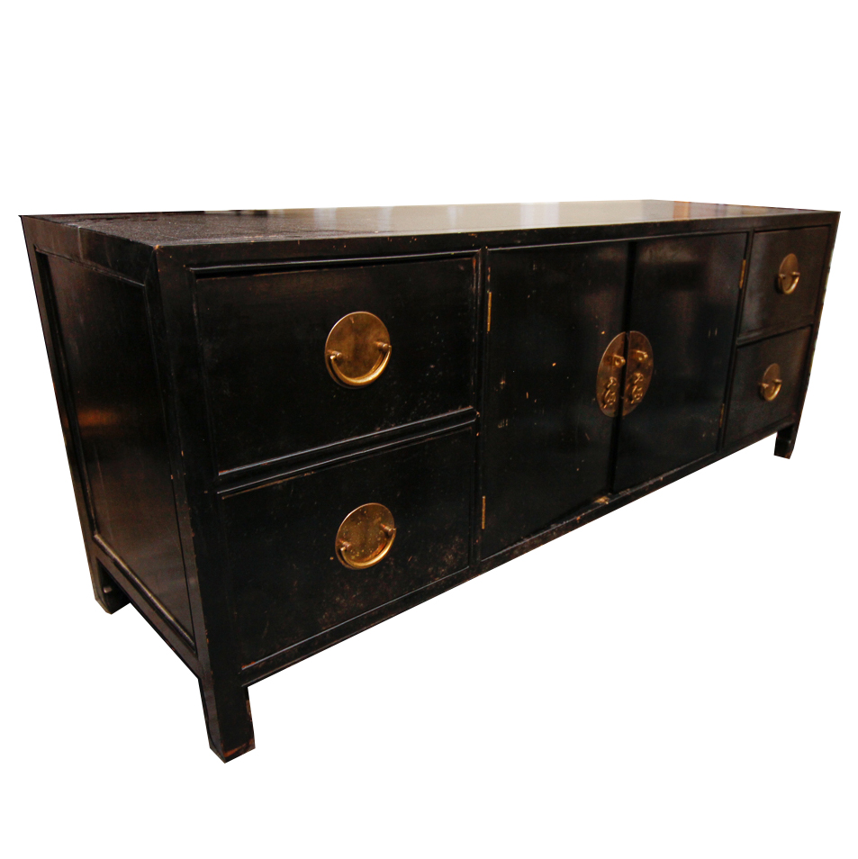 Asian Inspired Low Cabinet