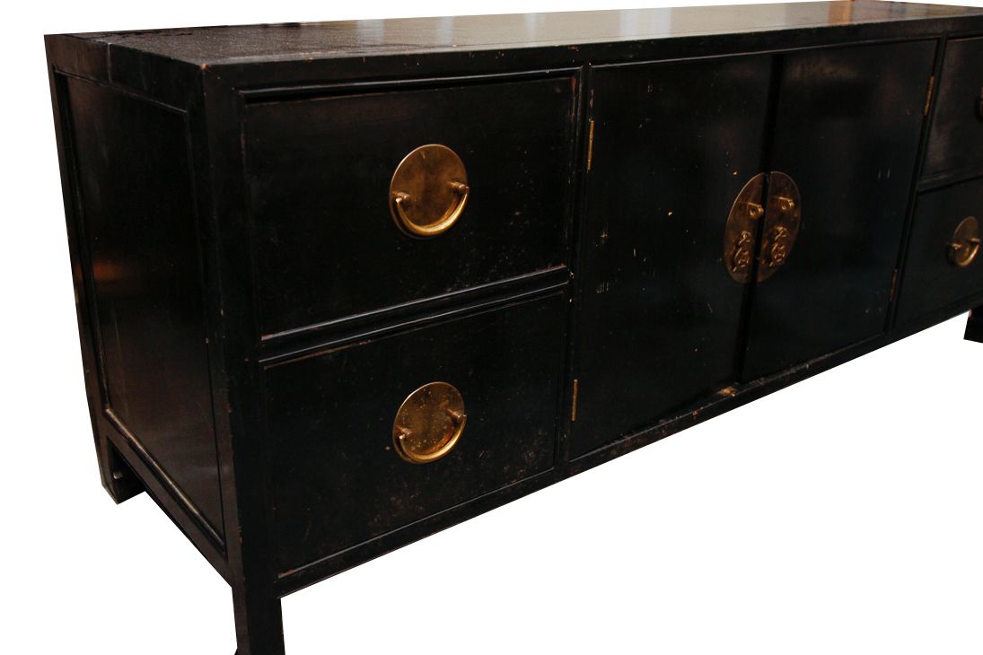 Asian Inspired Low Cabinet