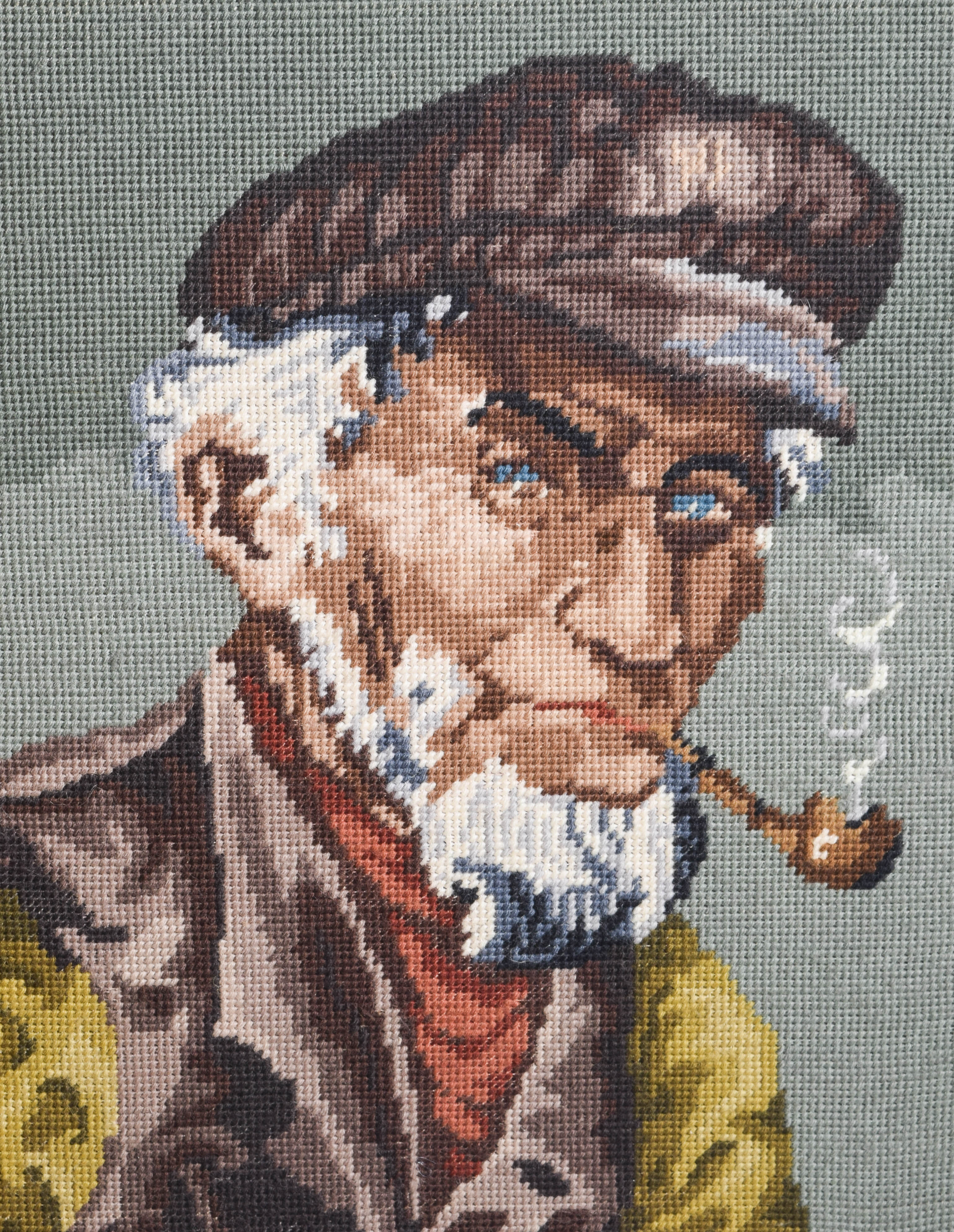 Vintage Pair of Nautical Wall Tapestries