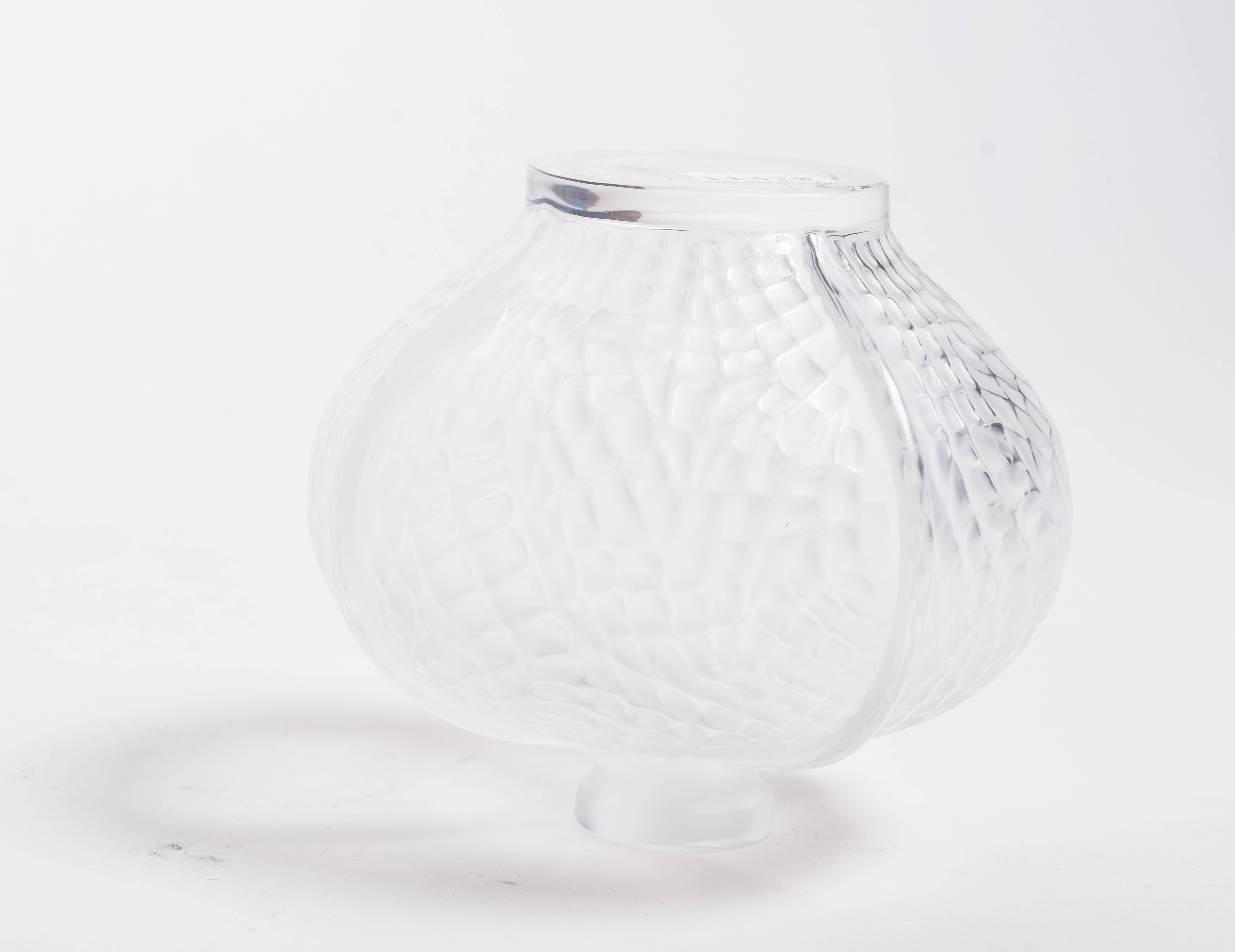 Collection of Vintage Lalique French Crystal Perfume Bottles