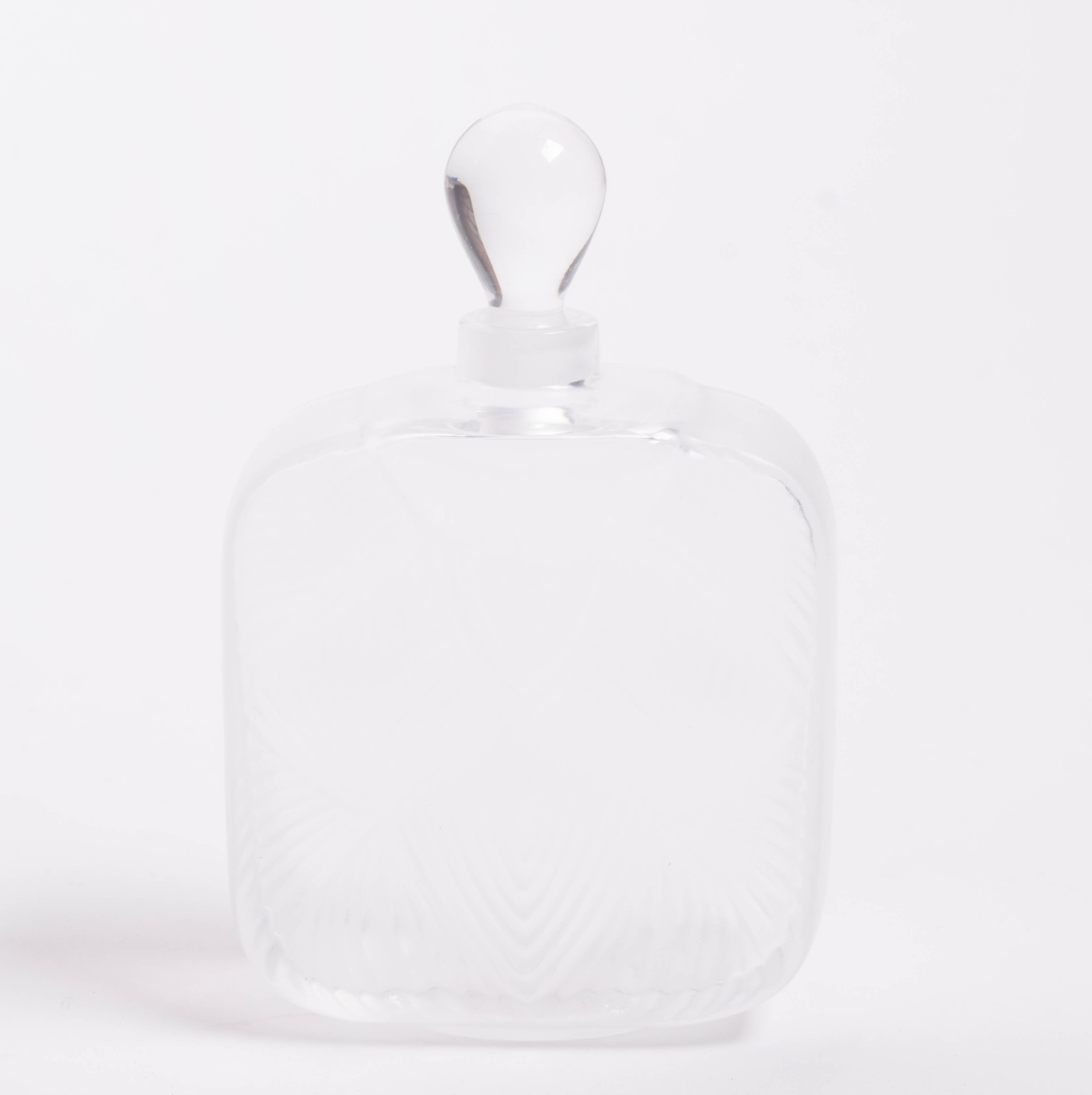 Collection of Vintage Lalique French Crystal Perfume Bottles