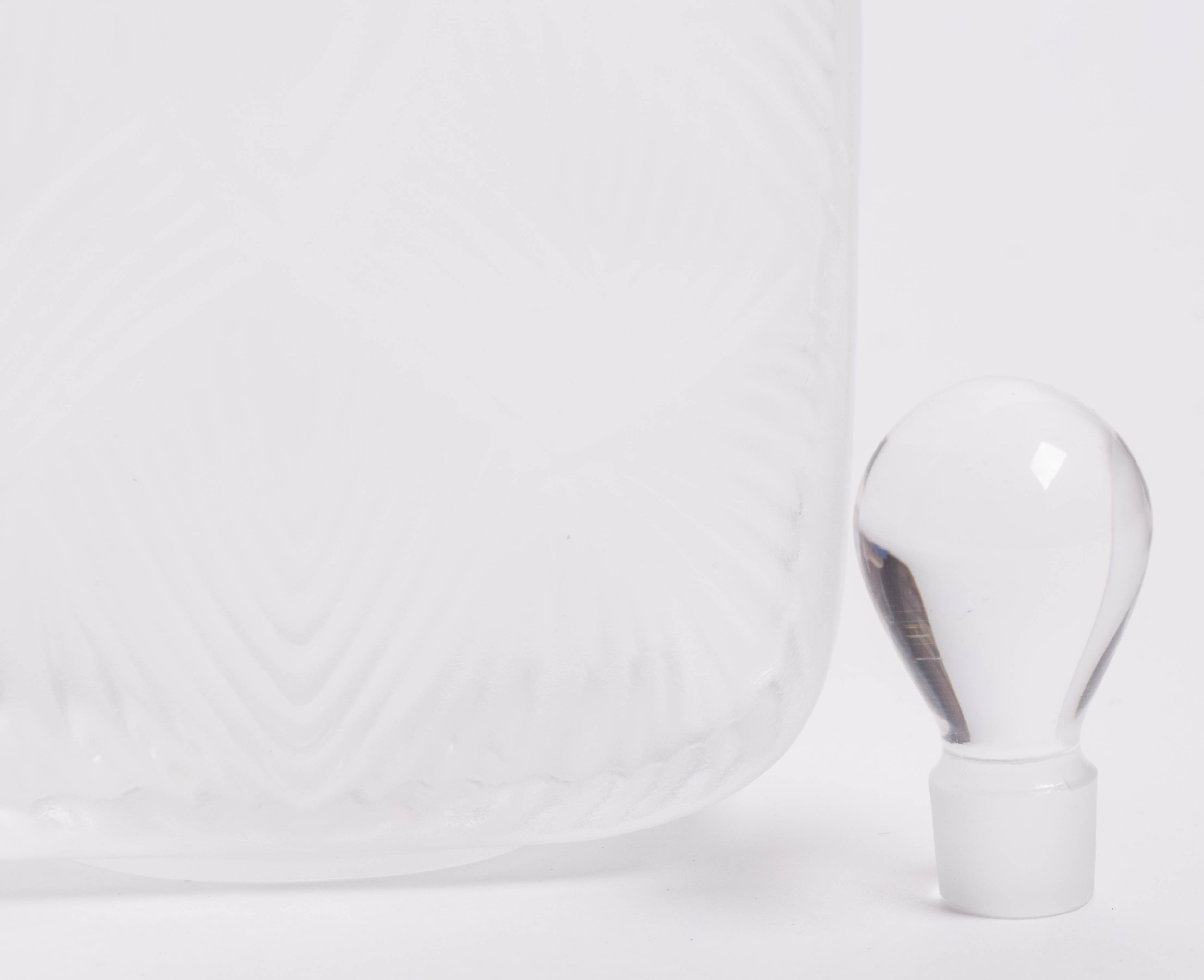 Collection of Vintage Lalique French Crystal Perfume Bottles