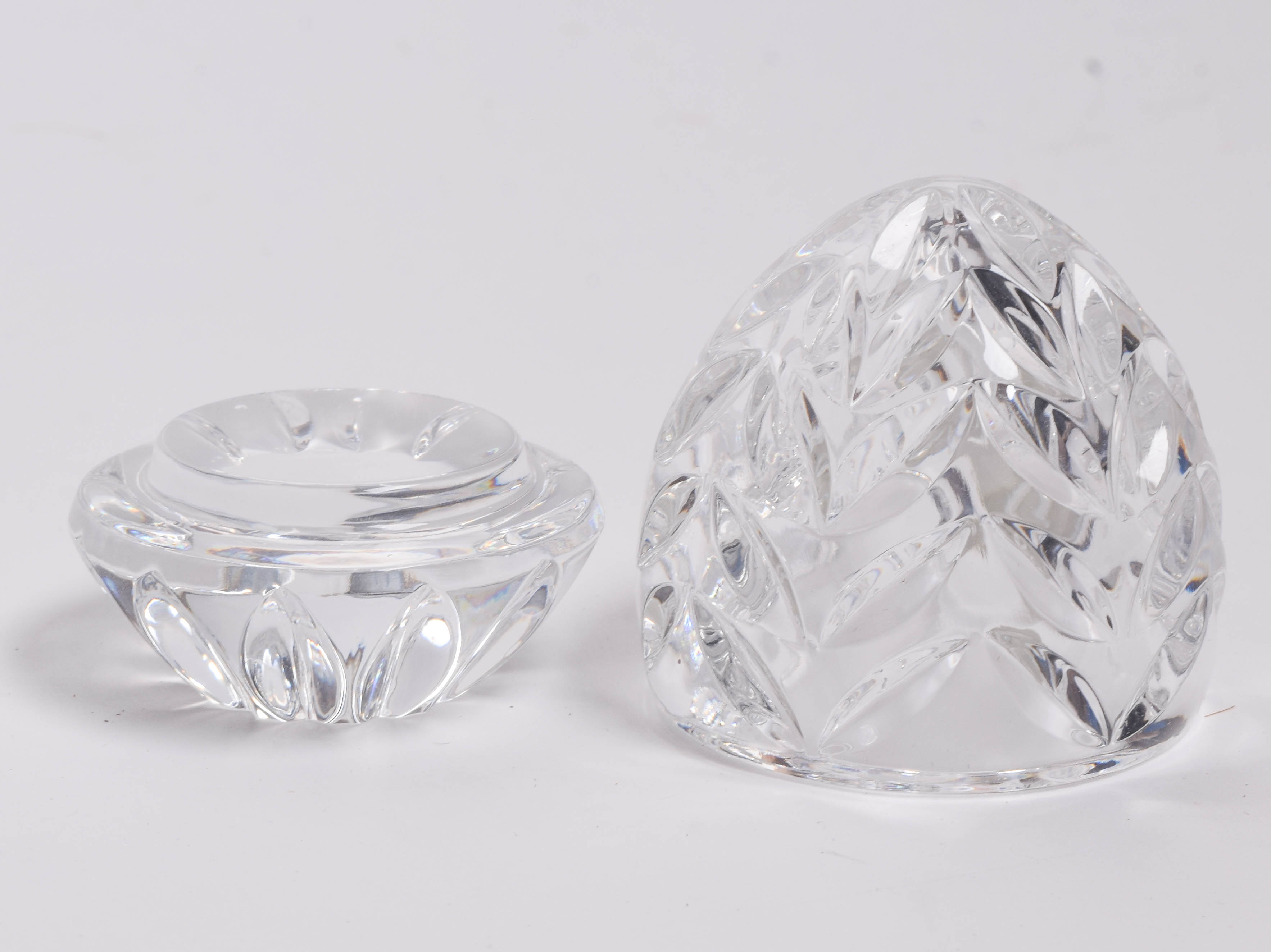 Collection of Vintage Vanity Items Featuring Waterford and Lenox