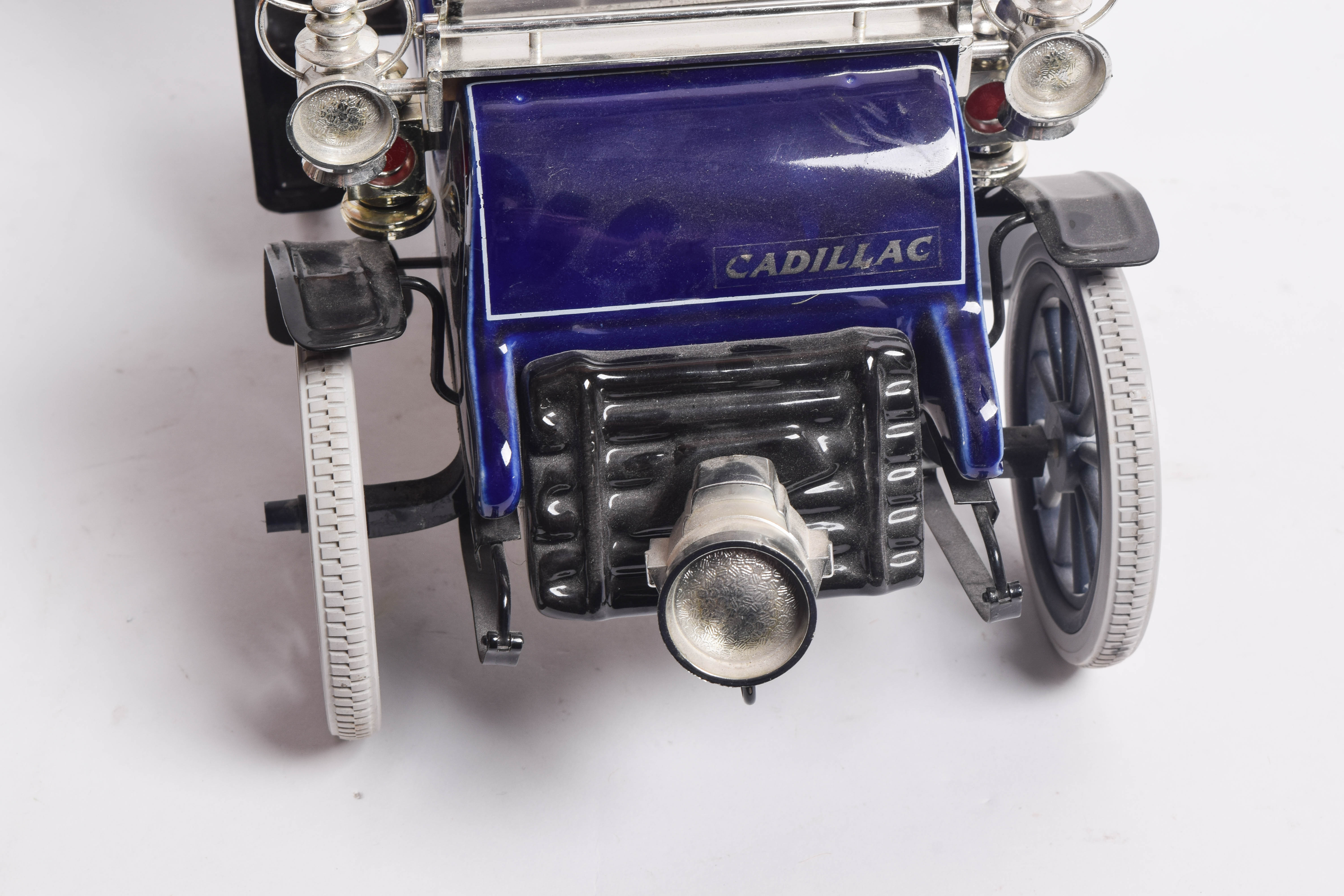 Charles A. Wittwer Ceramic 1903 Cadillac Horseless Carriage Decanter