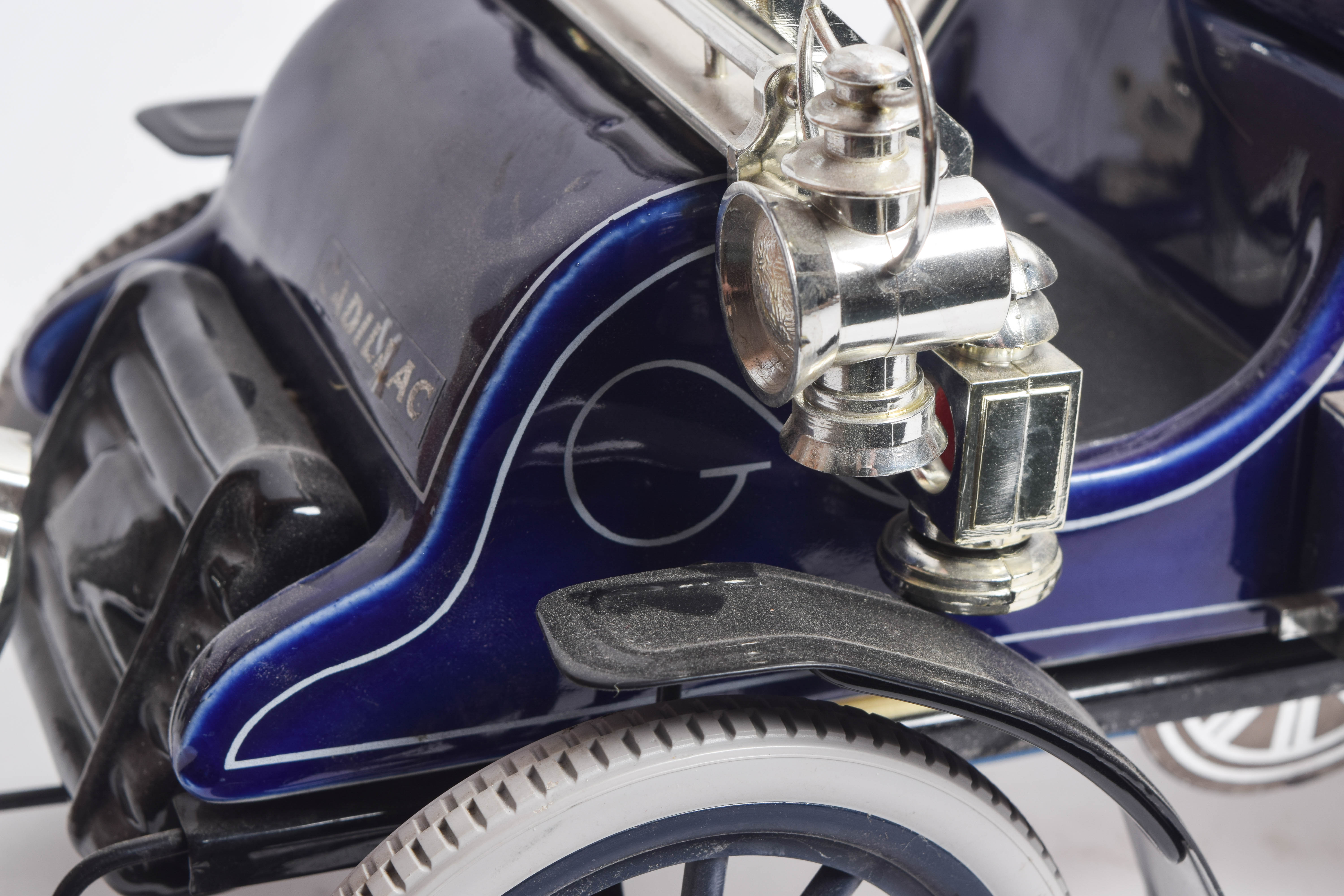 Charles A. Wittwer Ceramic 1903 Cadillac Horseless Carriage Decanter