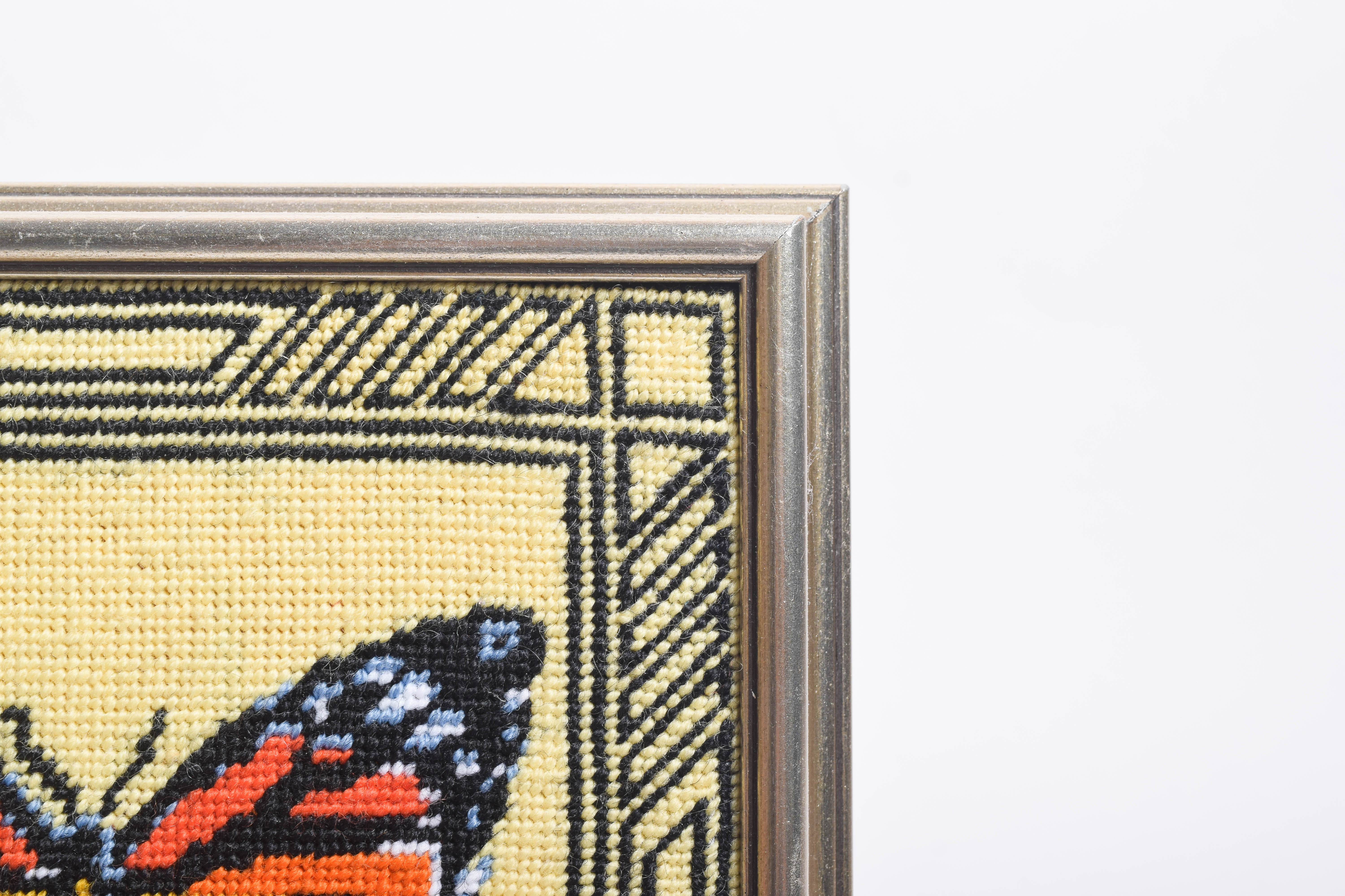 Collection of Vintage Framed Needlepoint