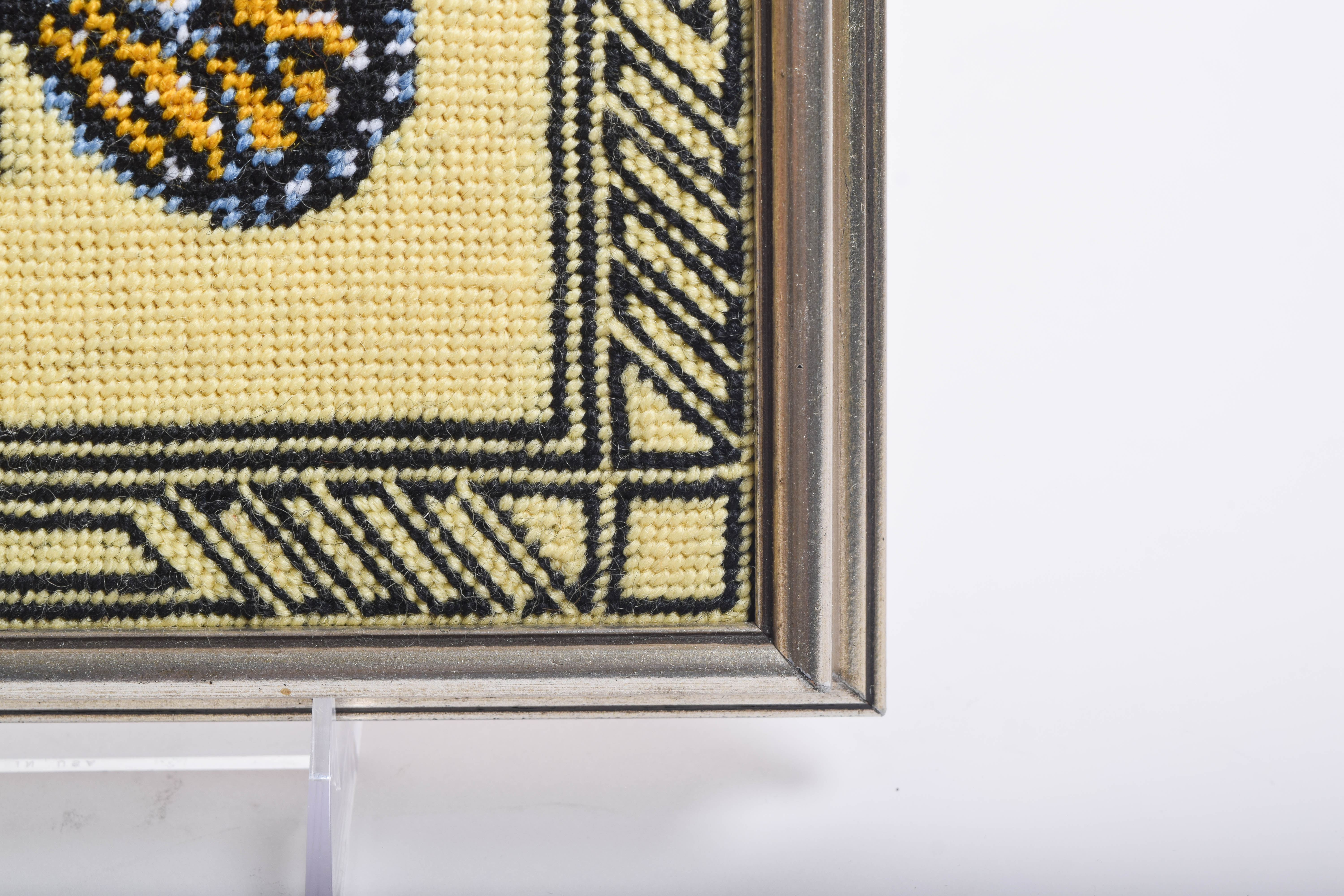 Collection of Vintage Framed Needlepoint