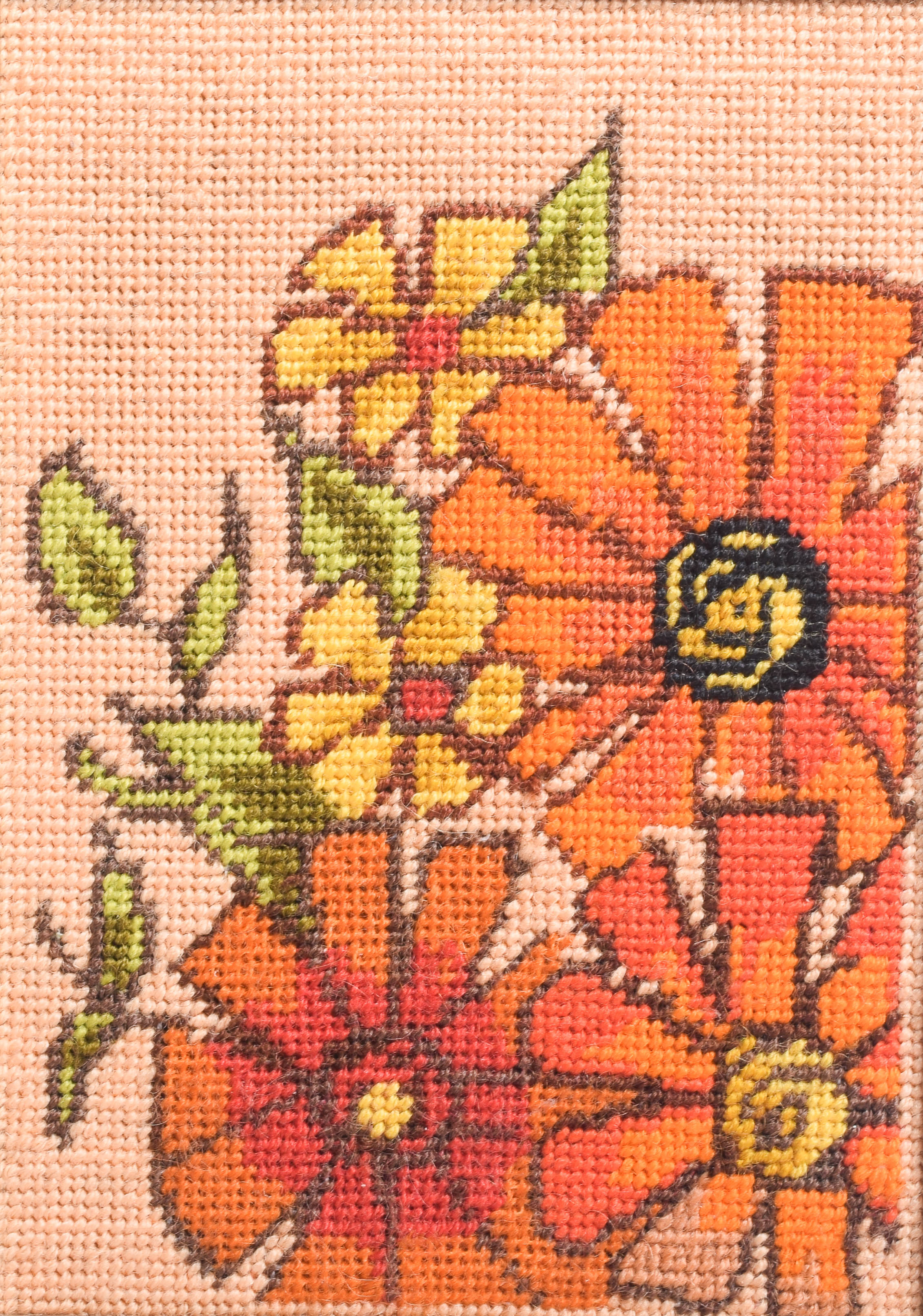 Collection of Vintage Framed Needlepoint