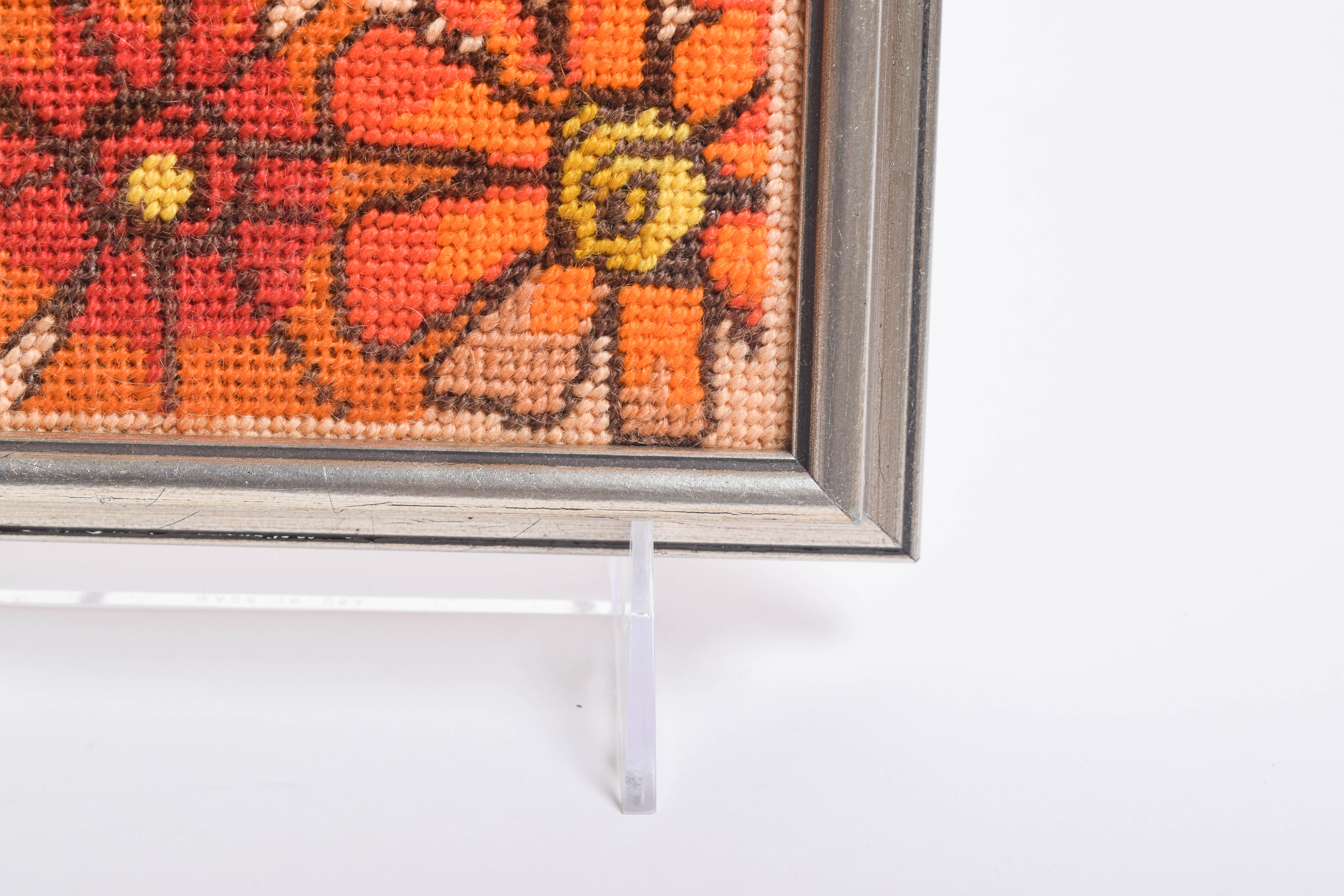 Collection of Vintage Framed Needlepoint