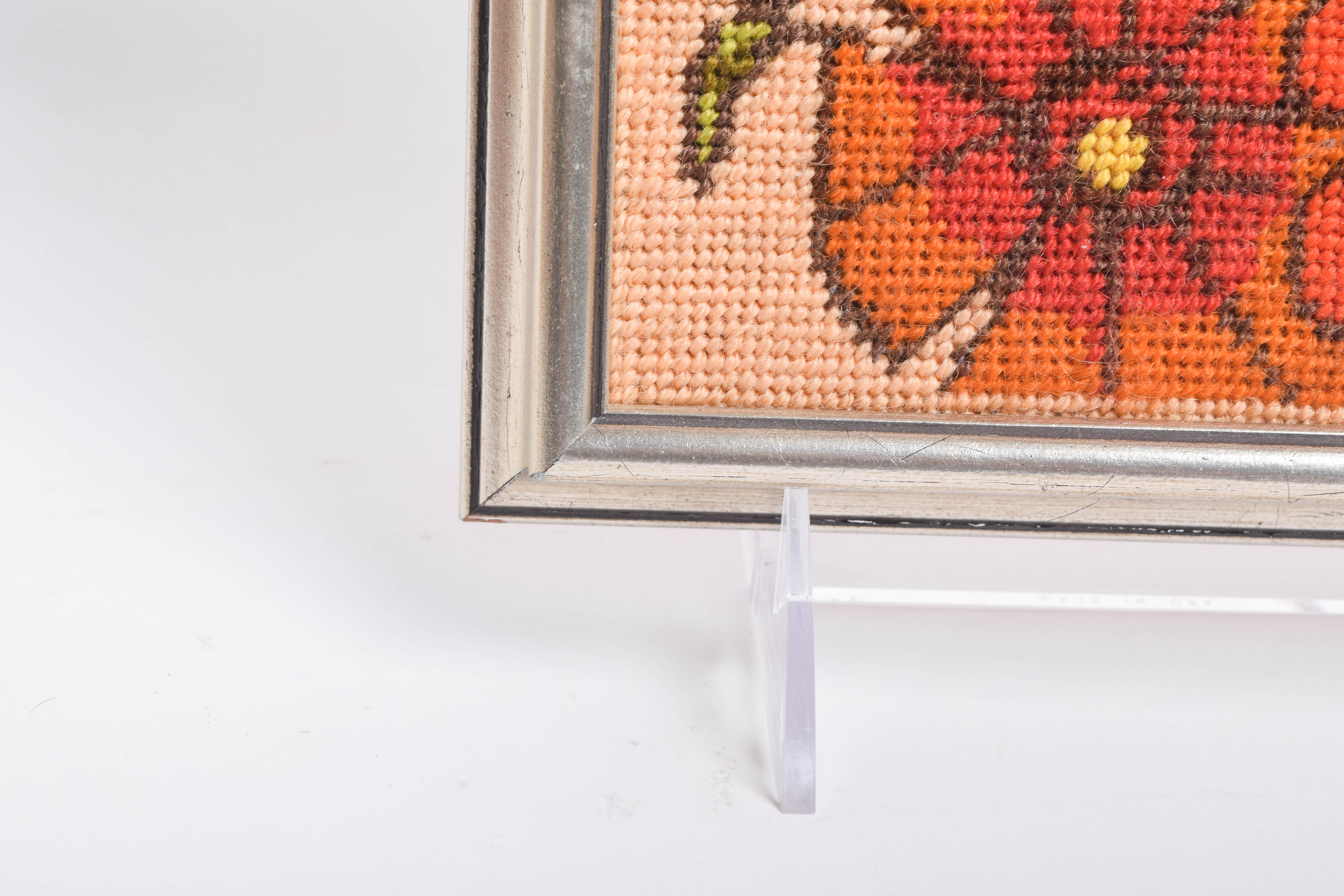 Collection of Vintage Framed Needlepoint