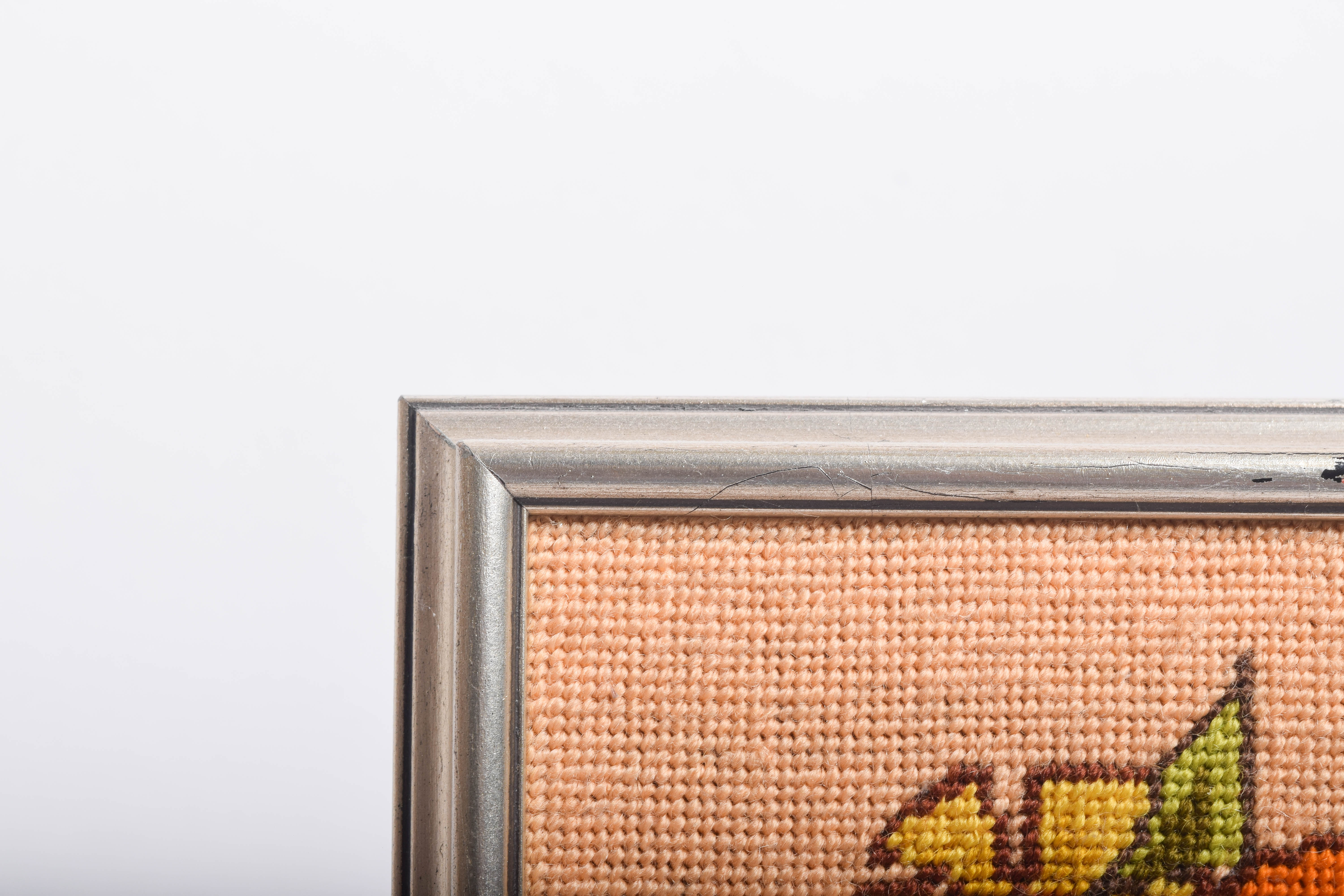 Collection of Vintage Framed Needlepoint