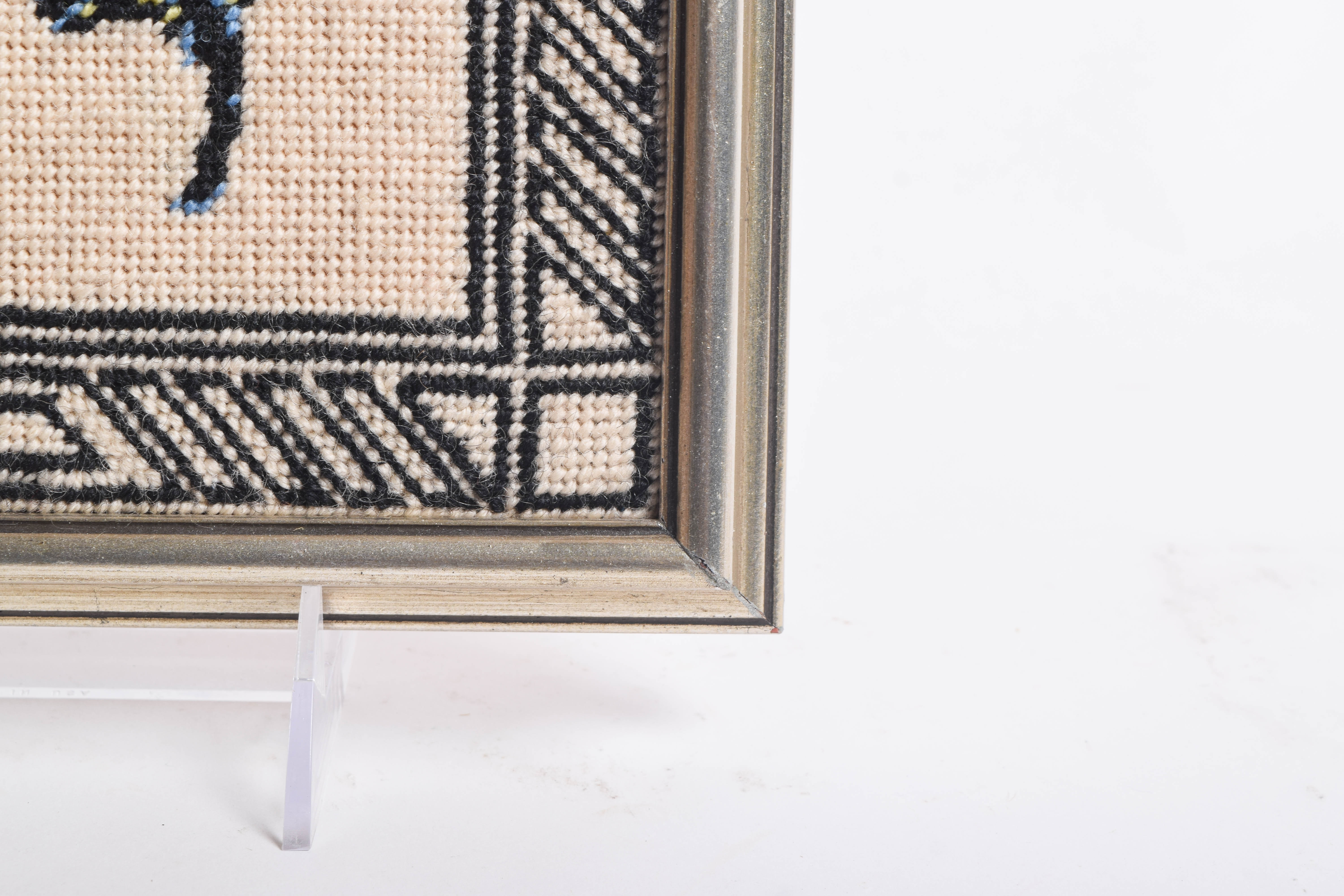 Collection of Vintage Framed Needlepoint