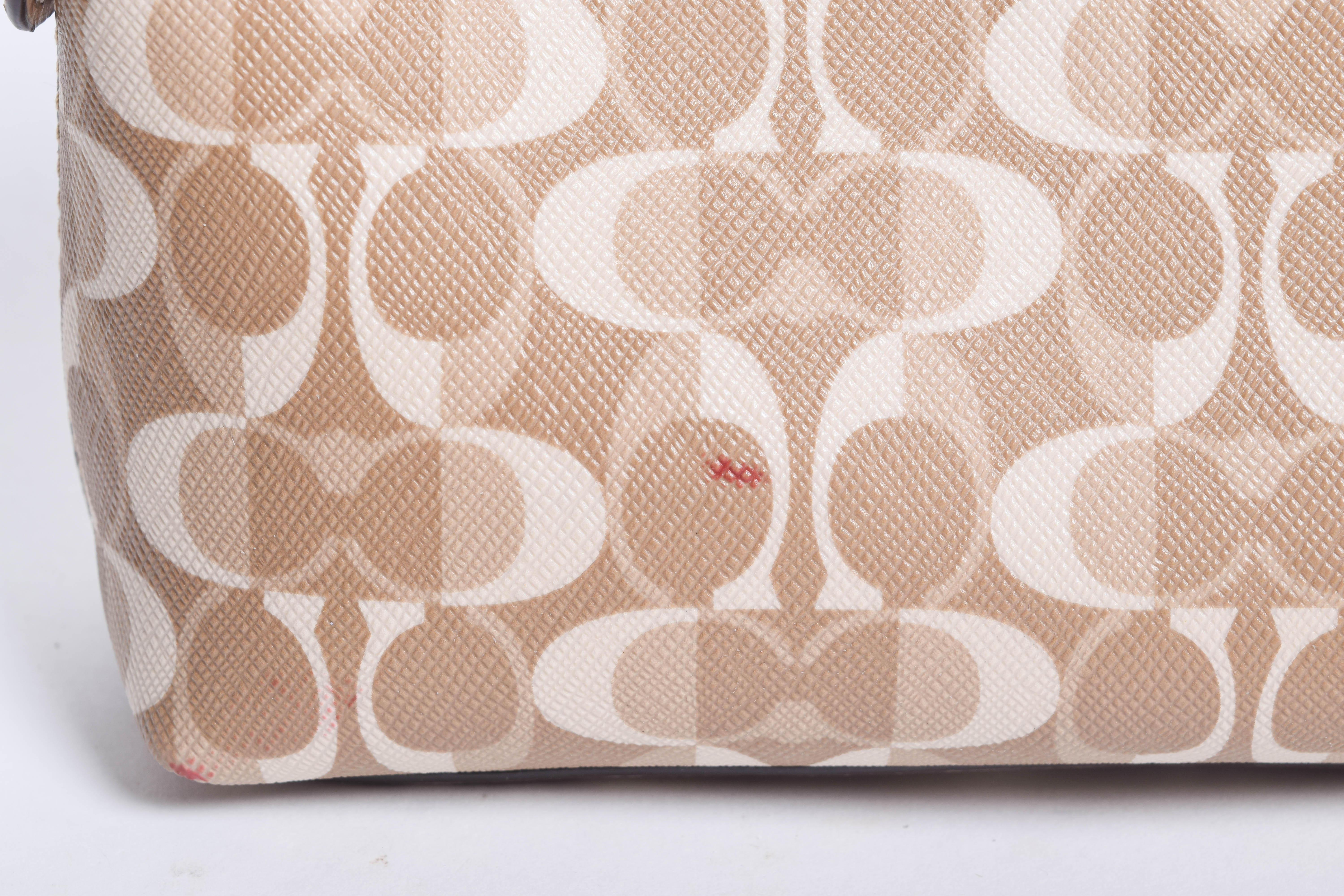 Coach Monogrammed Toiletry Bag