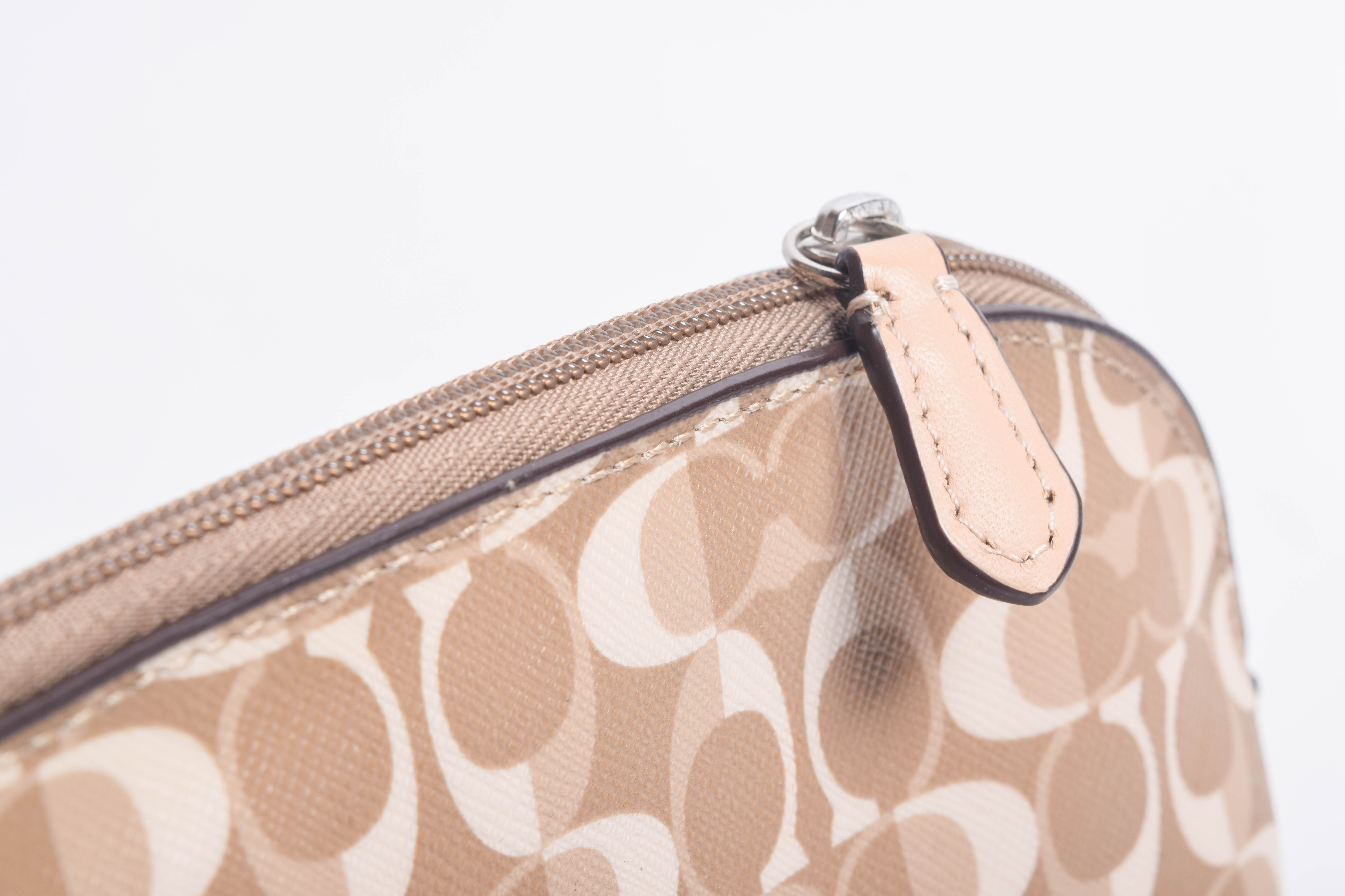 Coach Monogrammed Toiletry Bag