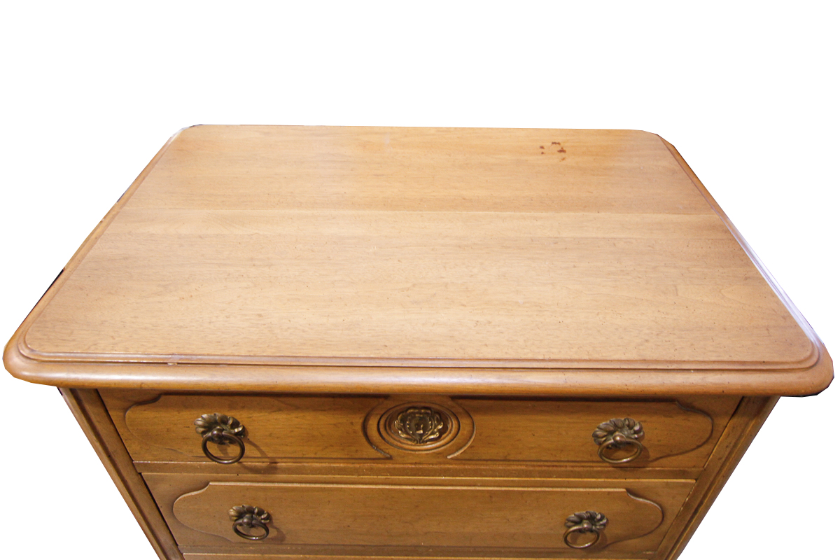 Vintage Directoire Style Secretary Chest by Davis Cabinet Company