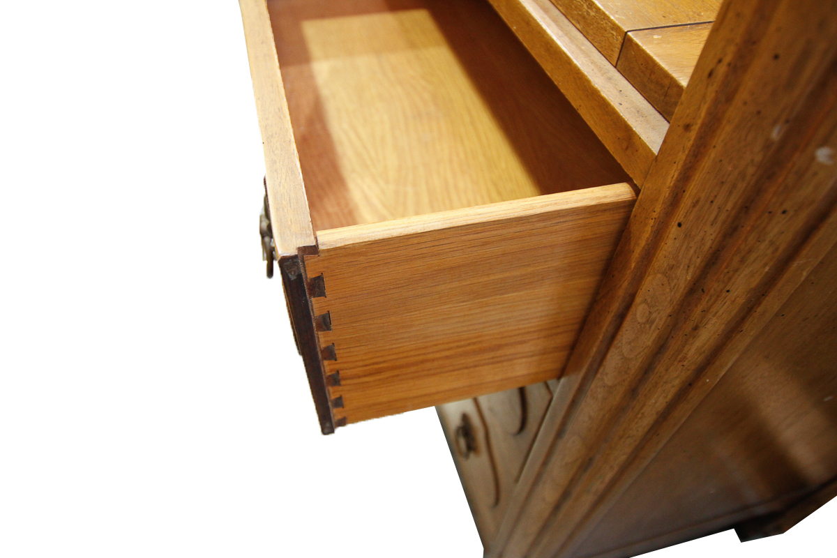 Vintage Directoire Style Secretary Chest by Davis Cabinet Company