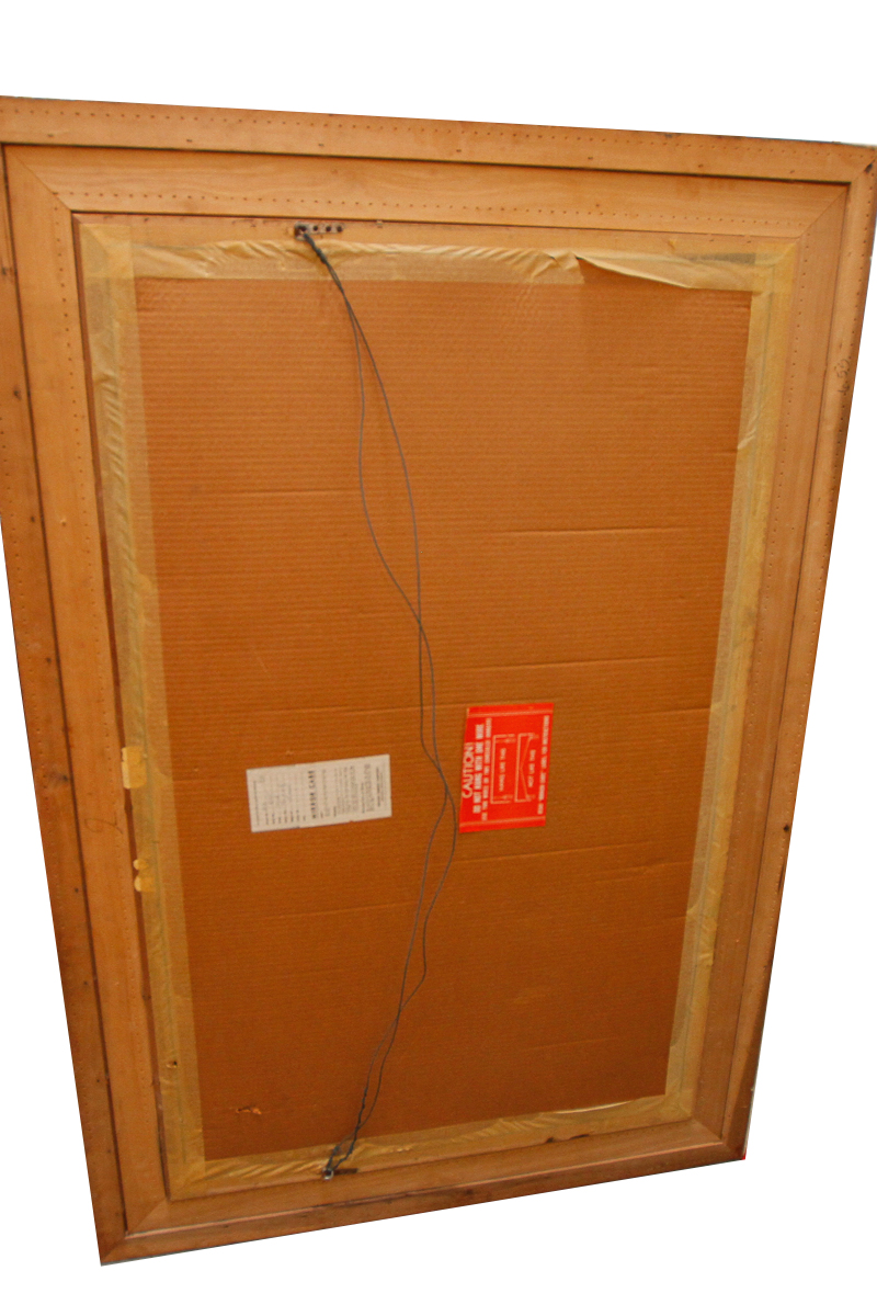 Gold Tone Wall Mirror