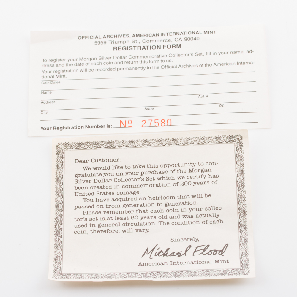 "United States Silver Dollar Collector's Edition"