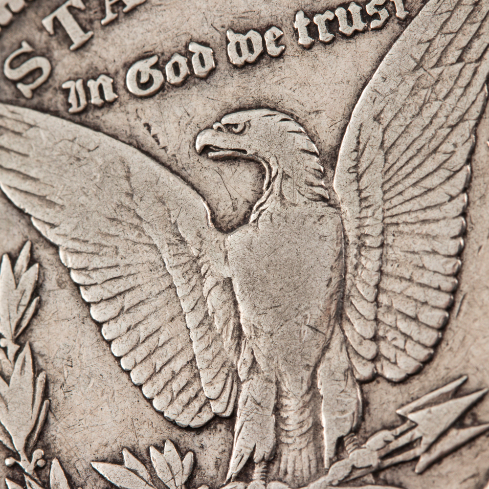 1884-CC Silver Morgan Dollar