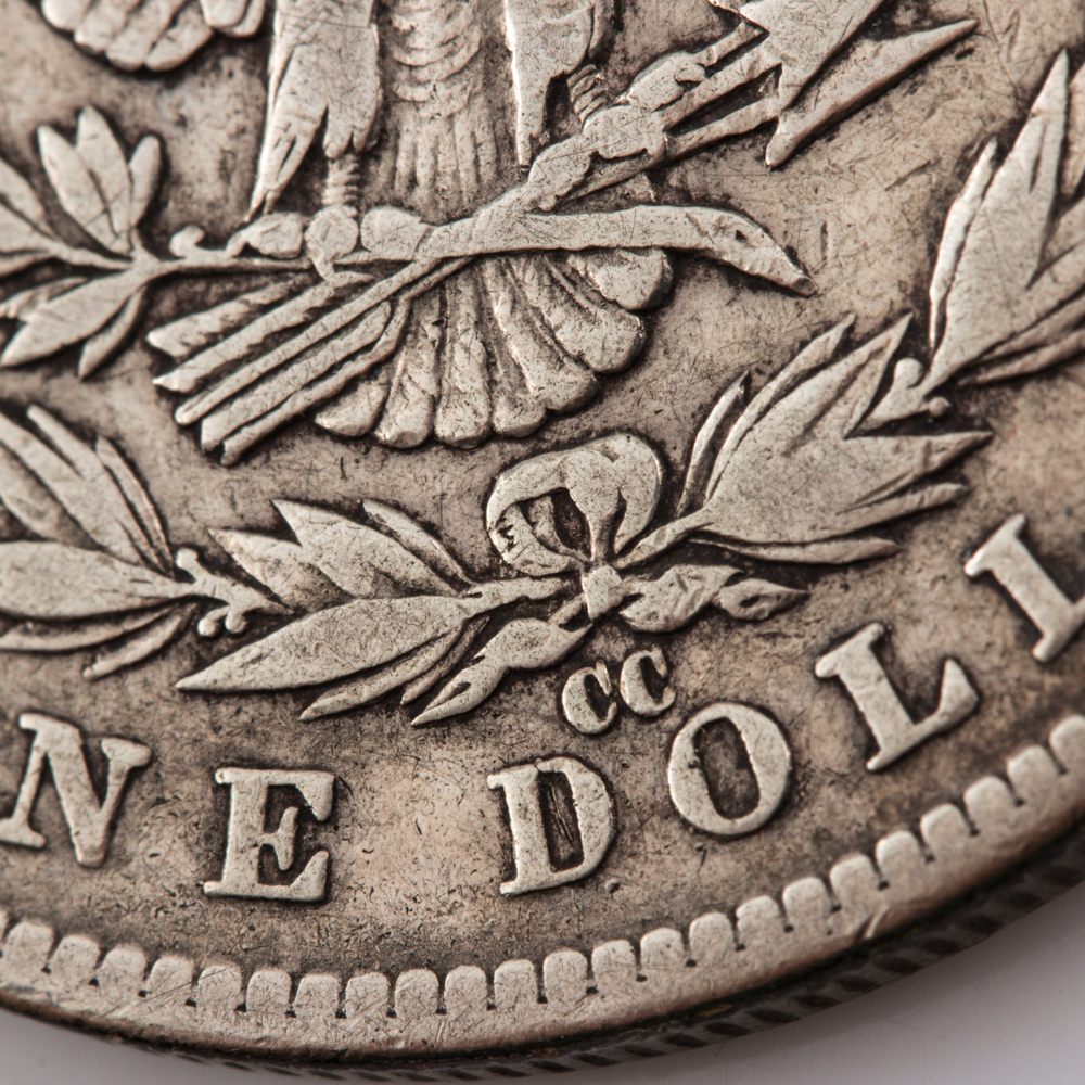 1884-CC Silver Morgan Dollar