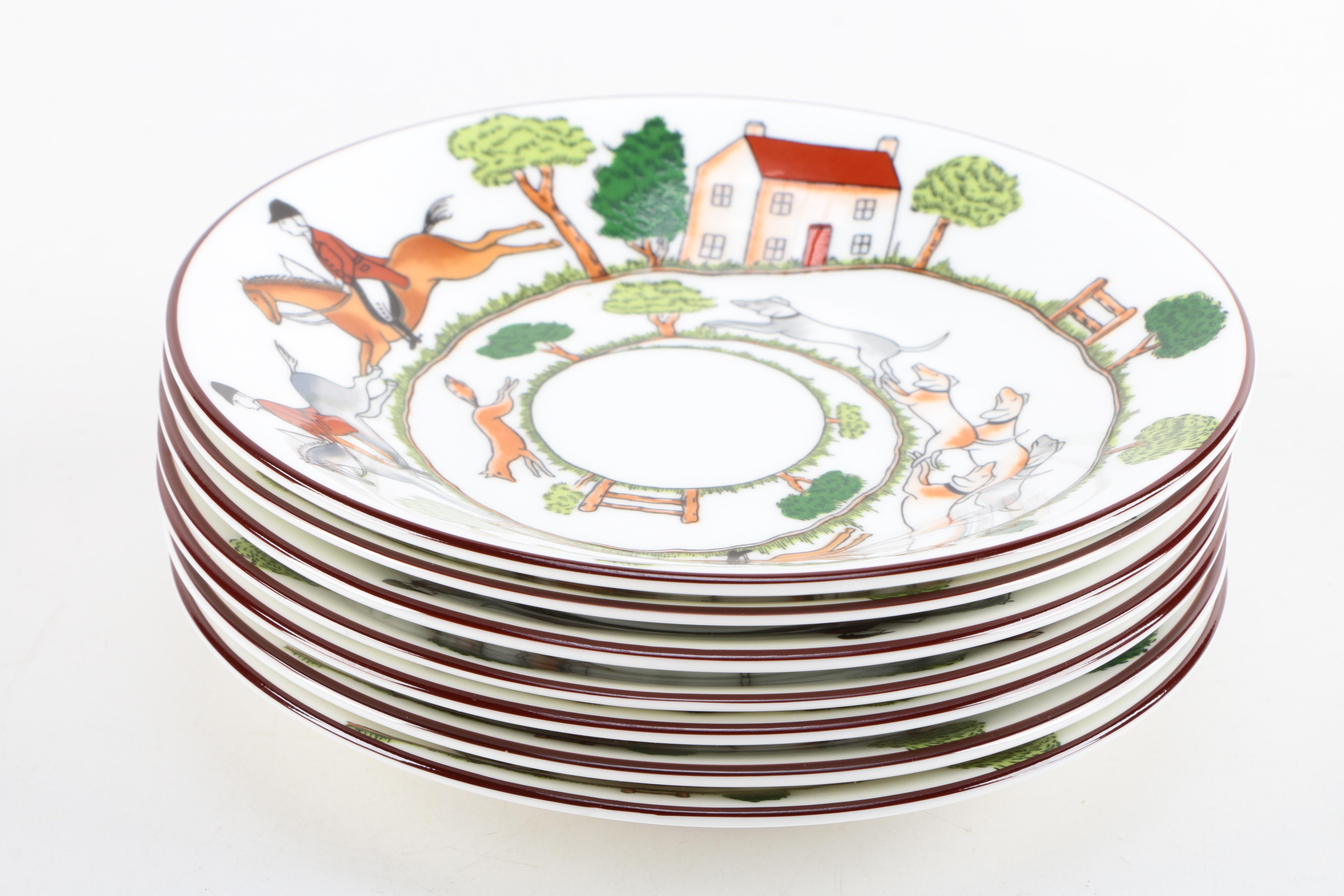 Coalport 'Hunting Scene' Bone China Tableware