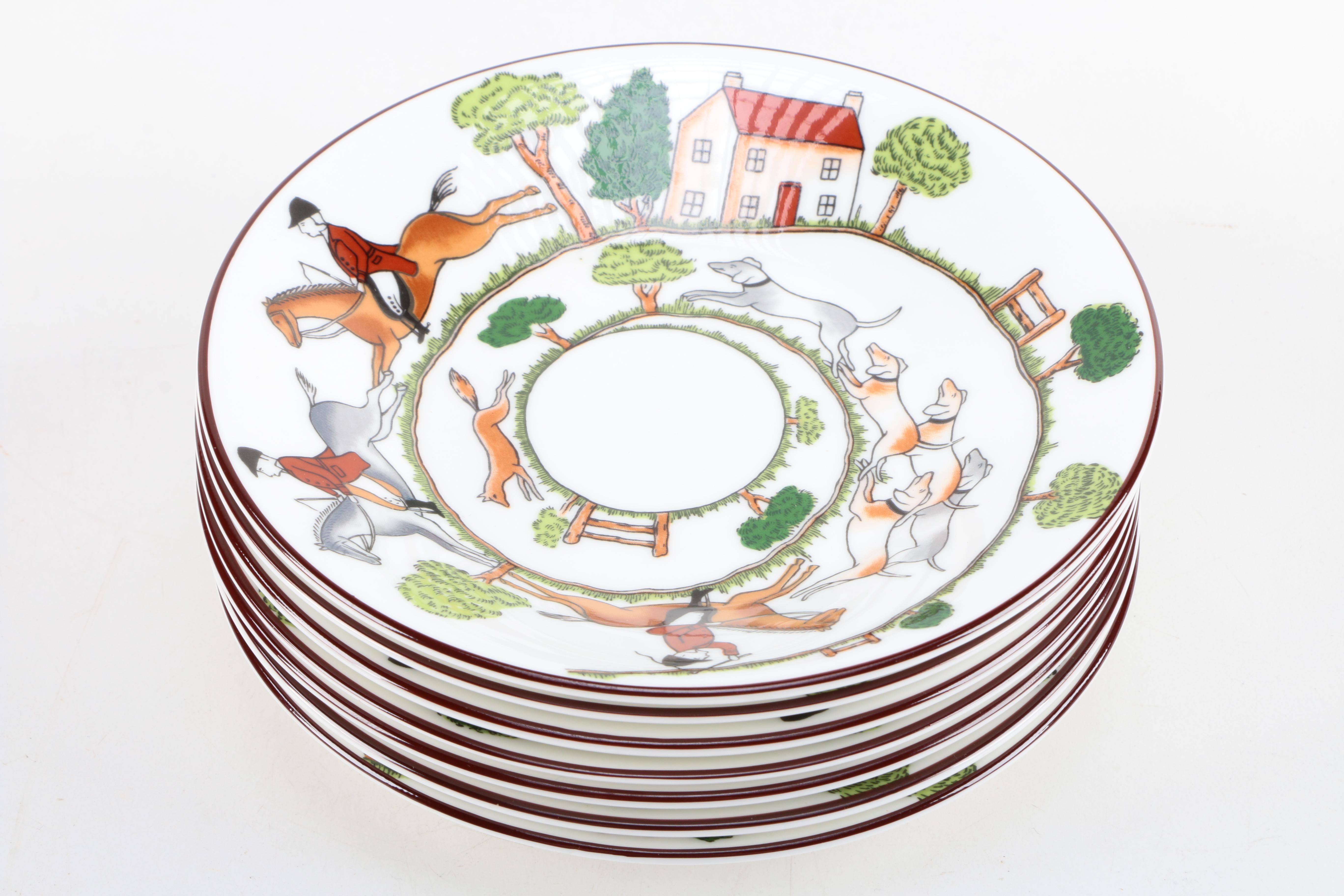 Coalport 'Hunting Scene' Bone China Tableware