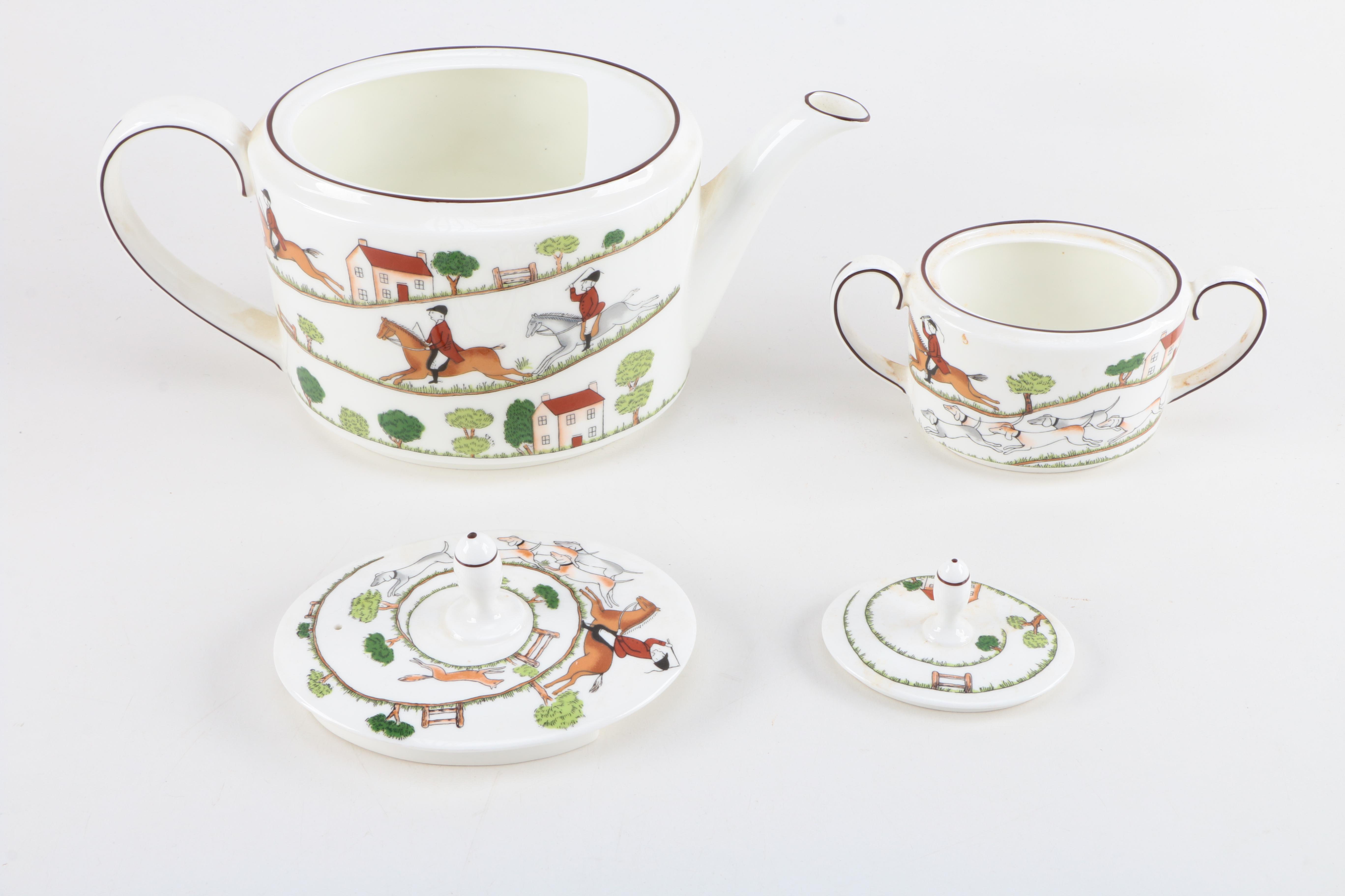 Coalport 'Hunting Scene' Bone China Tableware