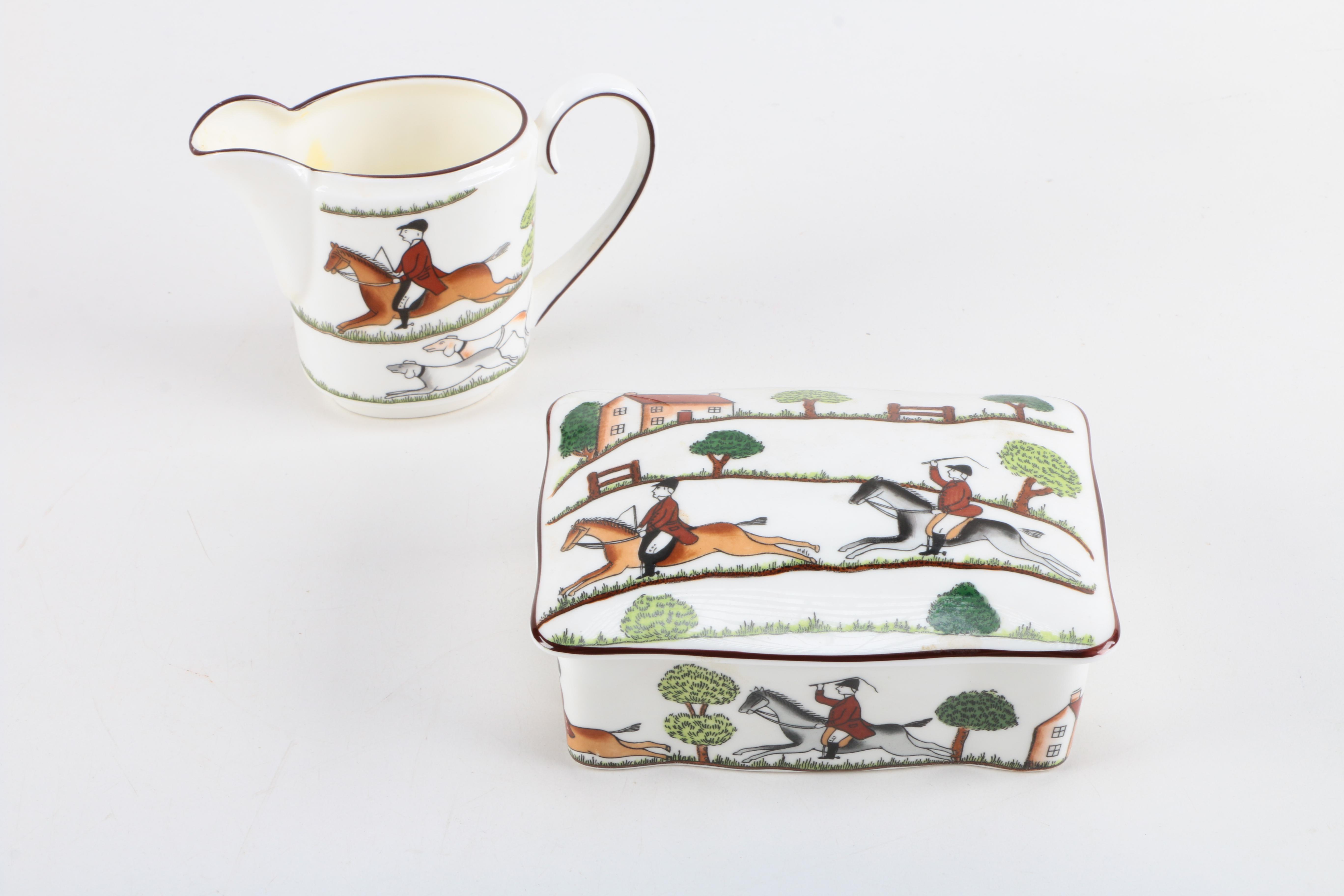 Coalport 'Hunting Scene' Bone China Tableware