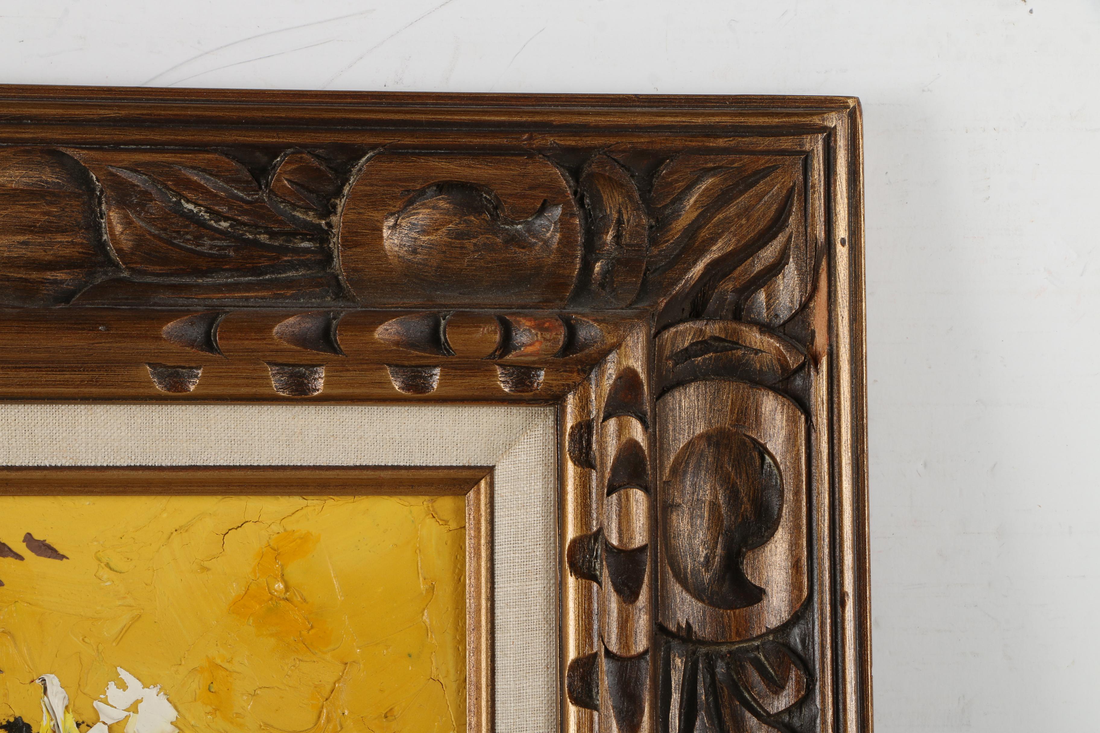 Lance Oil on Canvas Board