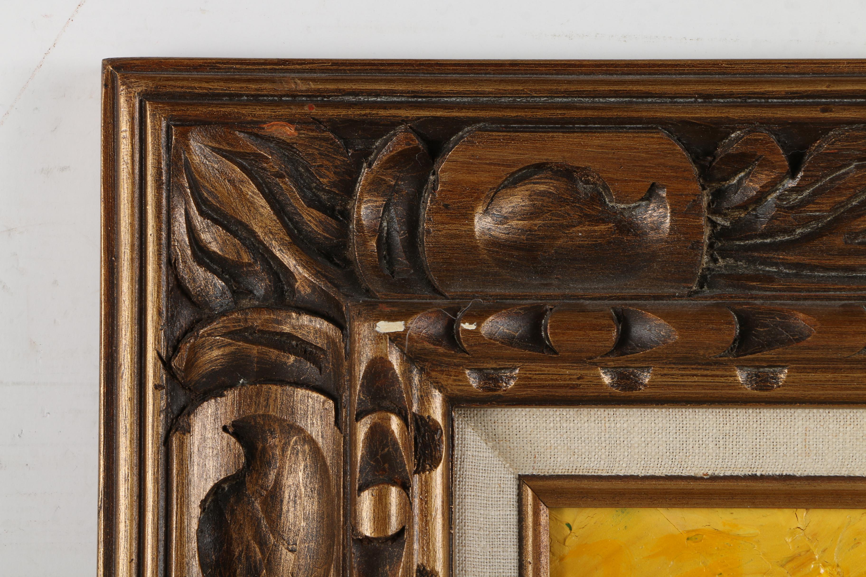 Lance Oil on Canvas Board