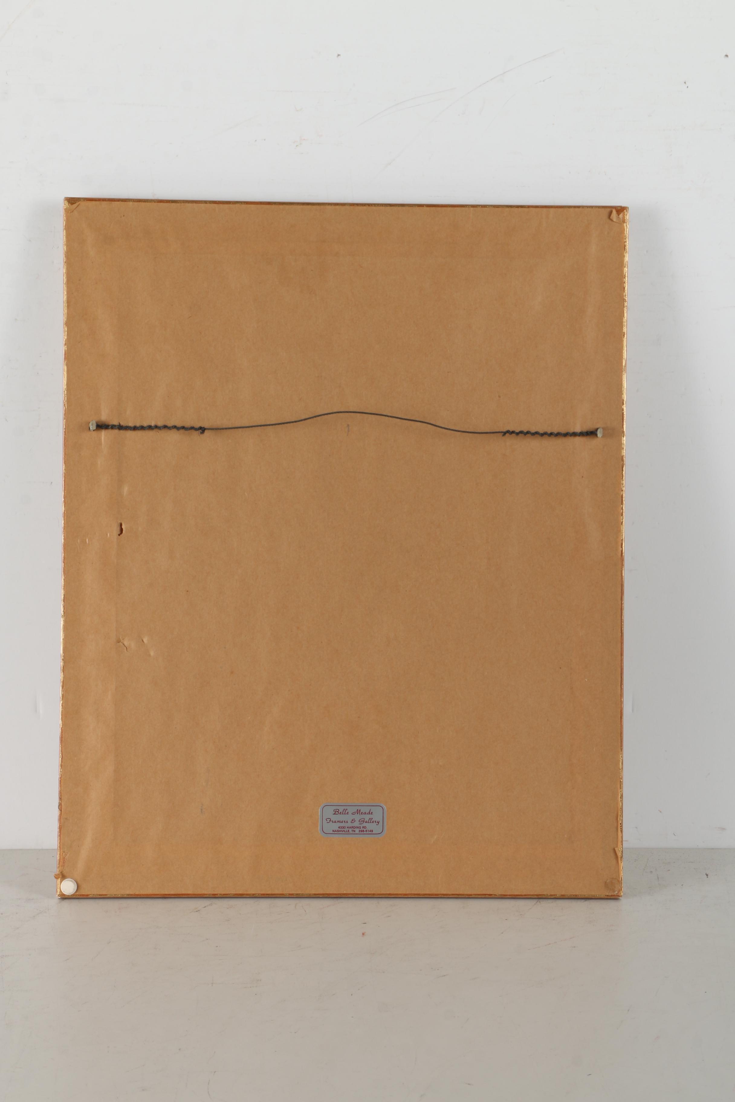 Emily Neville Oil Painting on Canvas Board of a Landscape