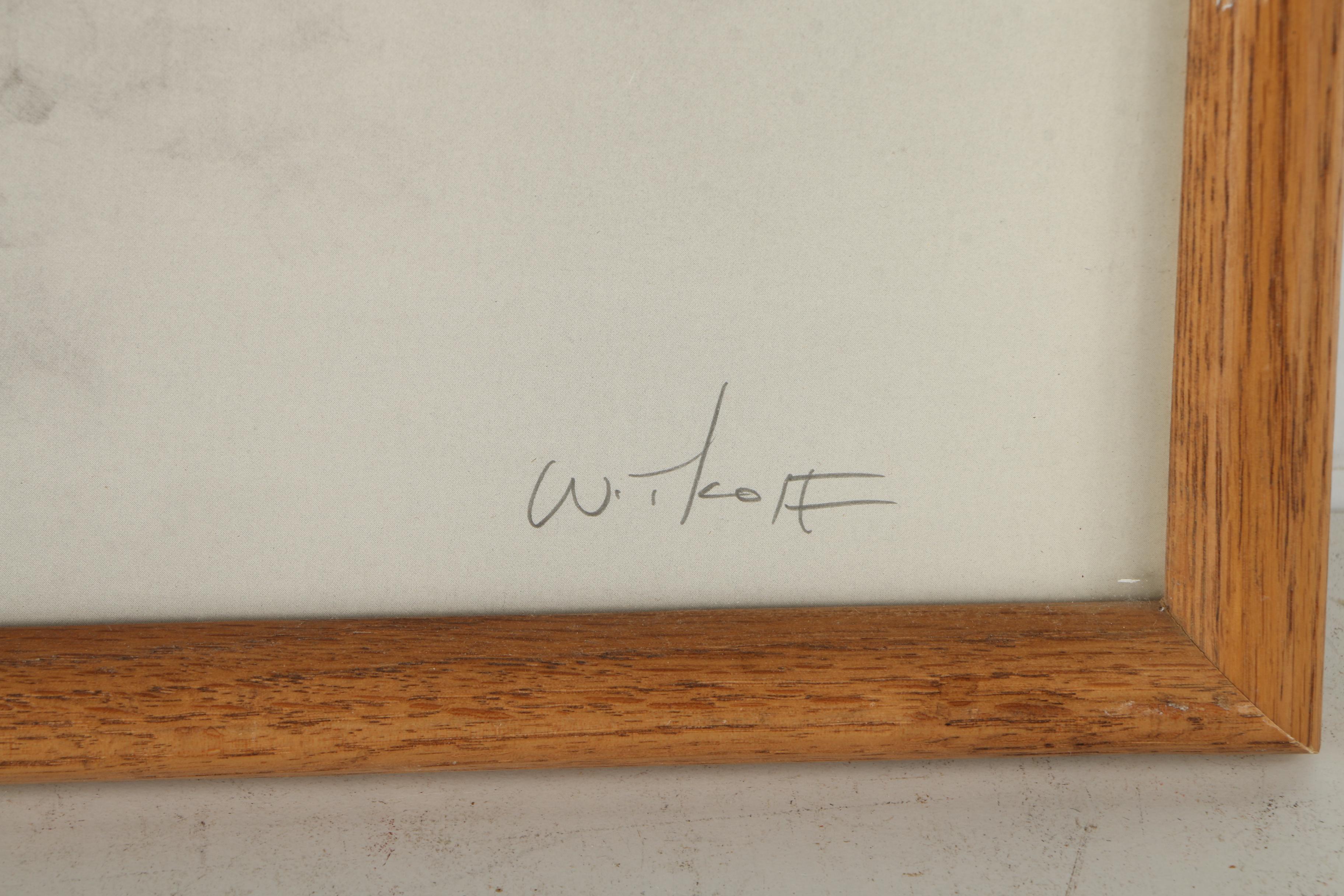 Two Signed Limited Edition Offset Lithographs of Planes