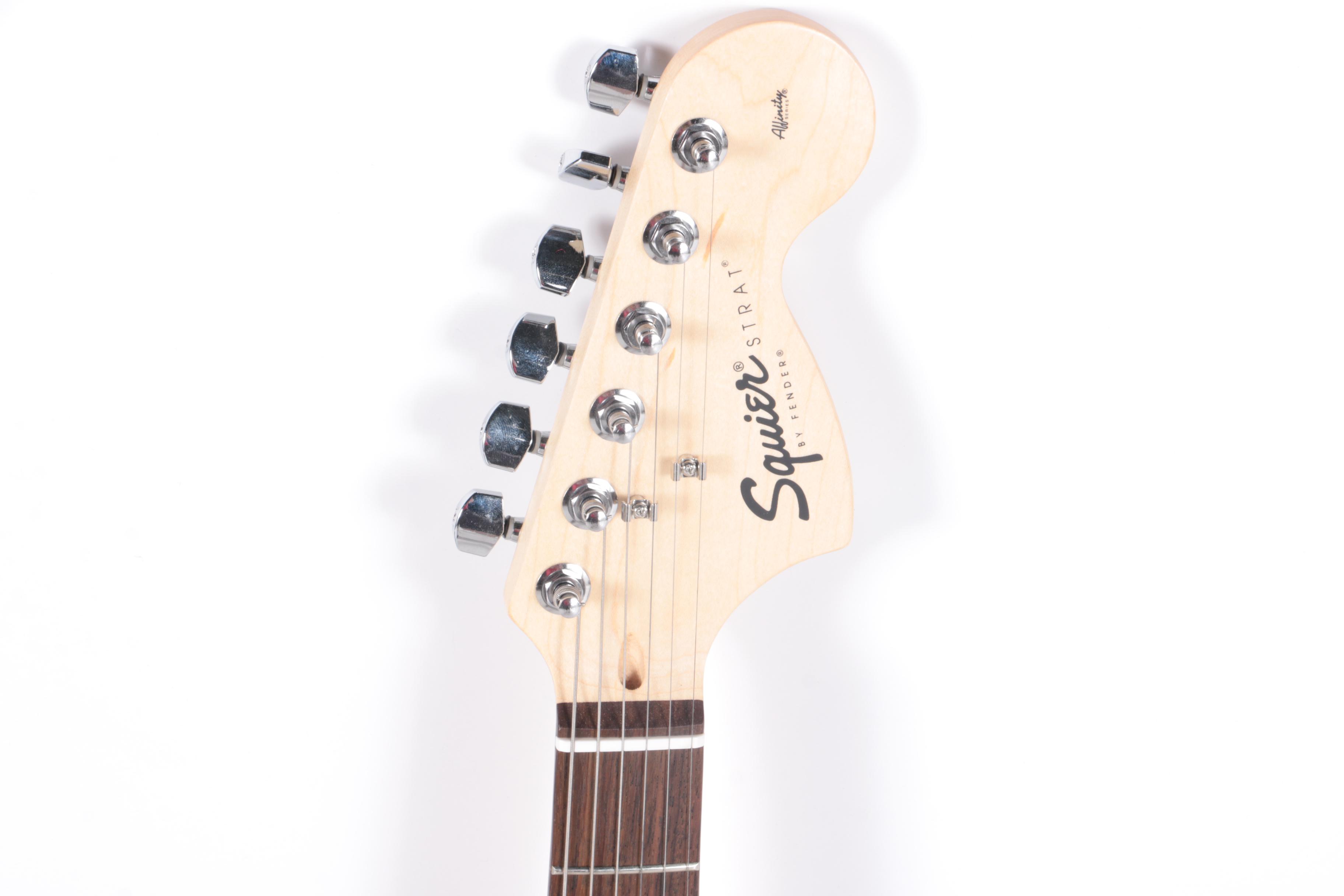 Squier Stratocaster Electric Guitar and Crate Practice Amplifier