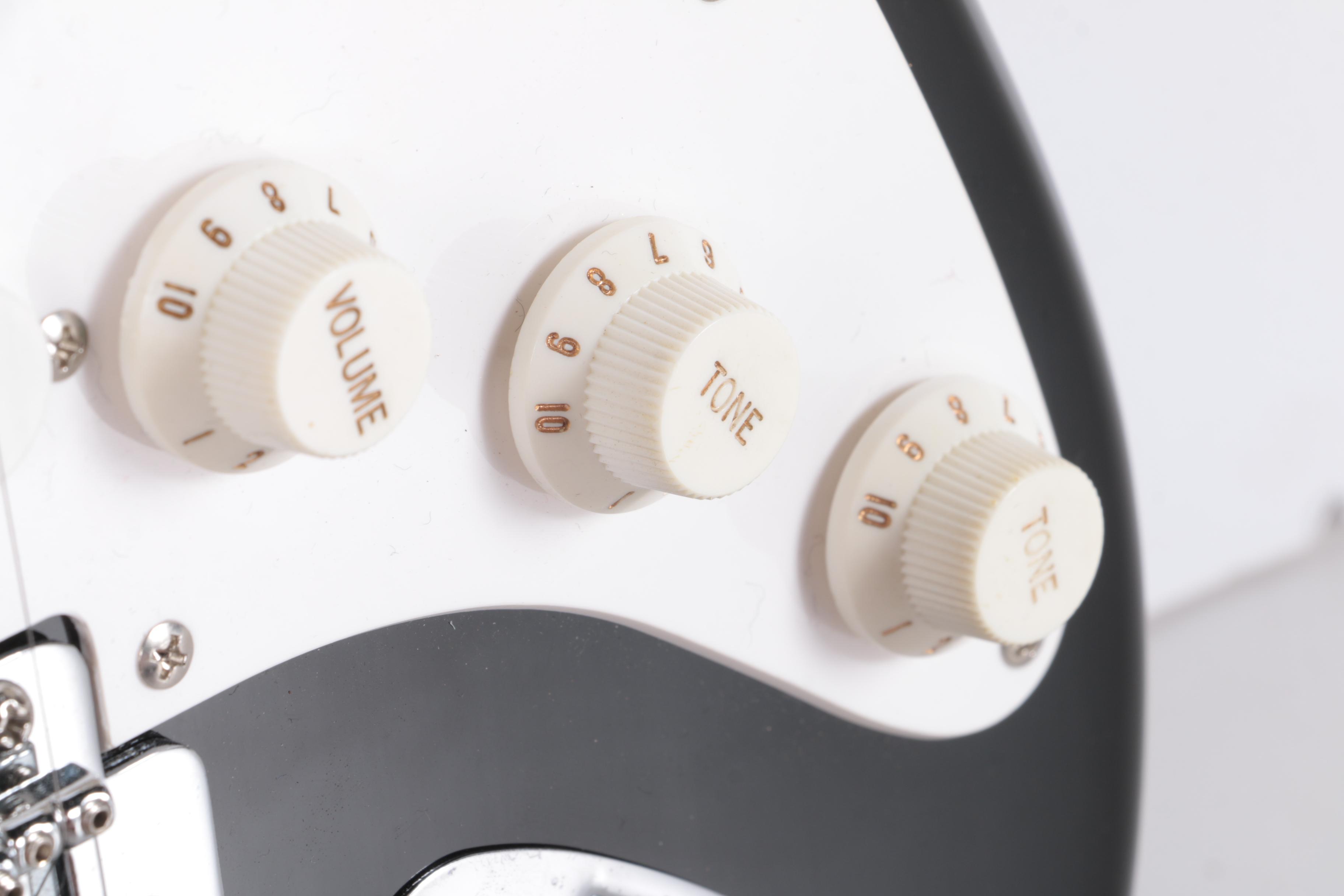 Squier Stratocaster Electric Guitar and Crate Practice Amplifier