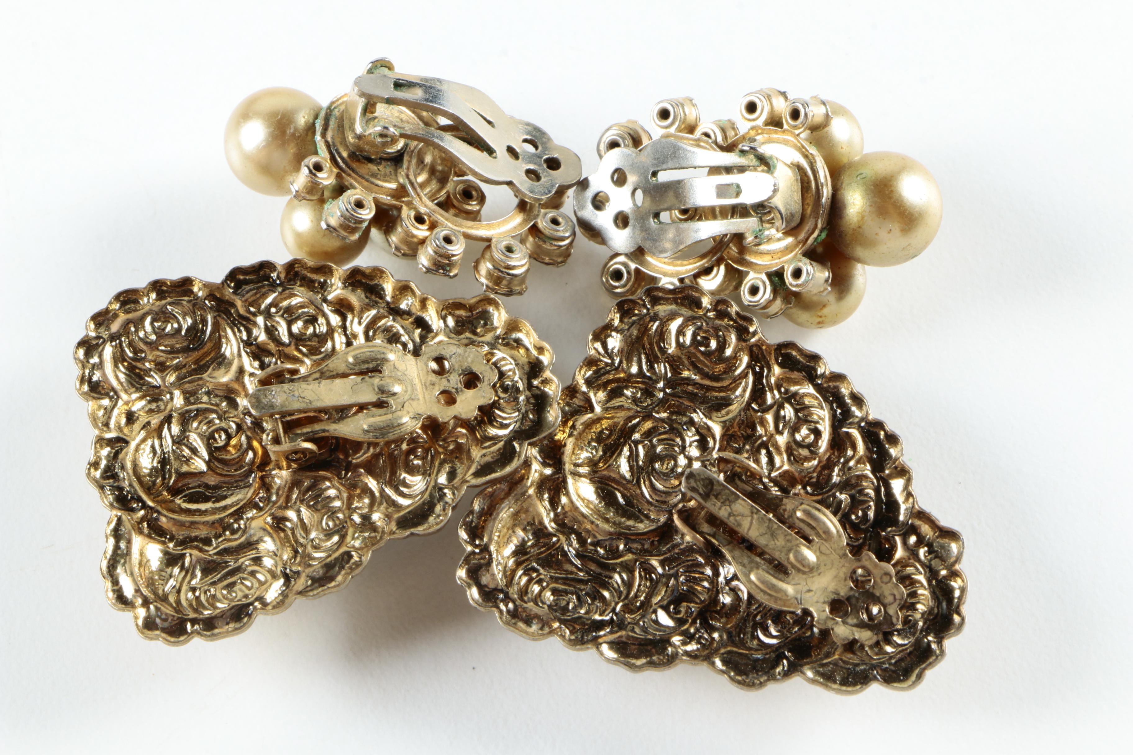 Vintage and Victorian Inspired Jewelry Including Portrait Brooch