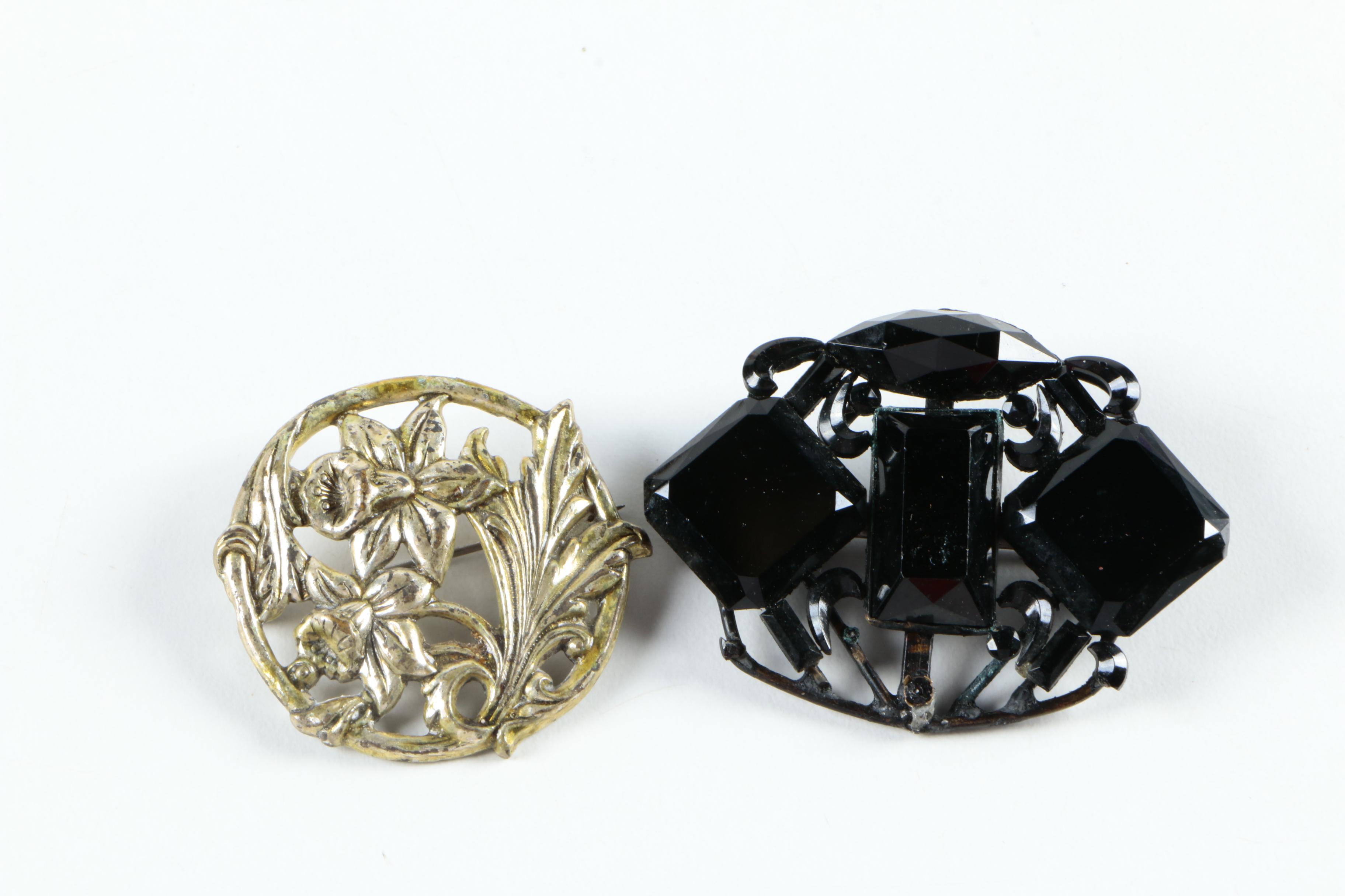 Vintage and Victorian Inspired Jewelry Including Portrait Brooch