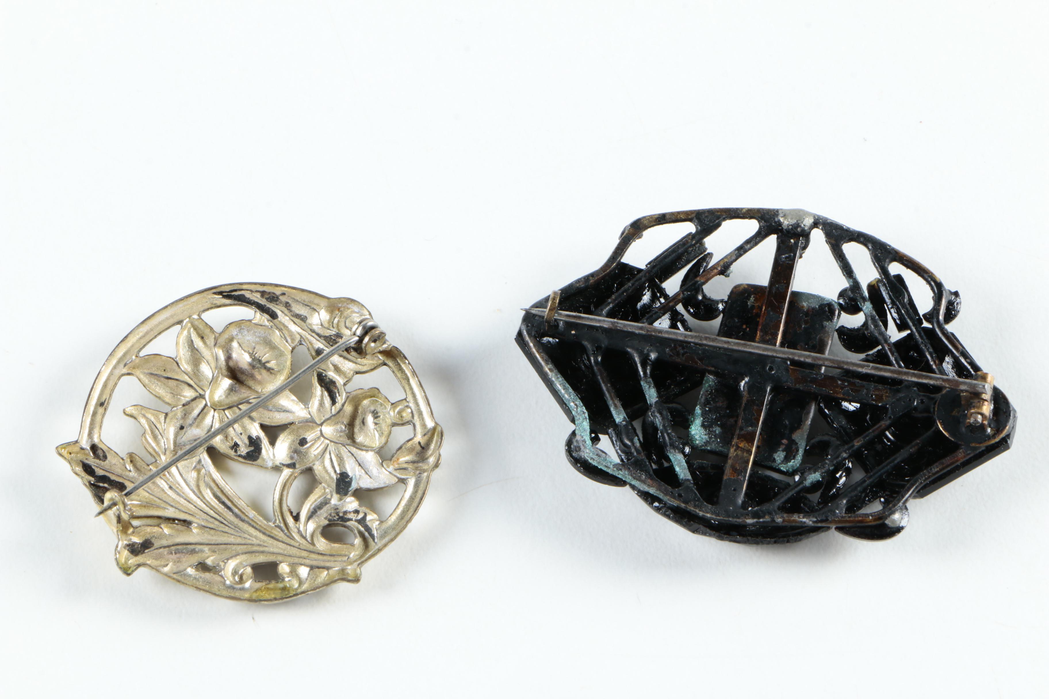 Vintage and Victorian Inspired Jewelry Including Portrait Brooch