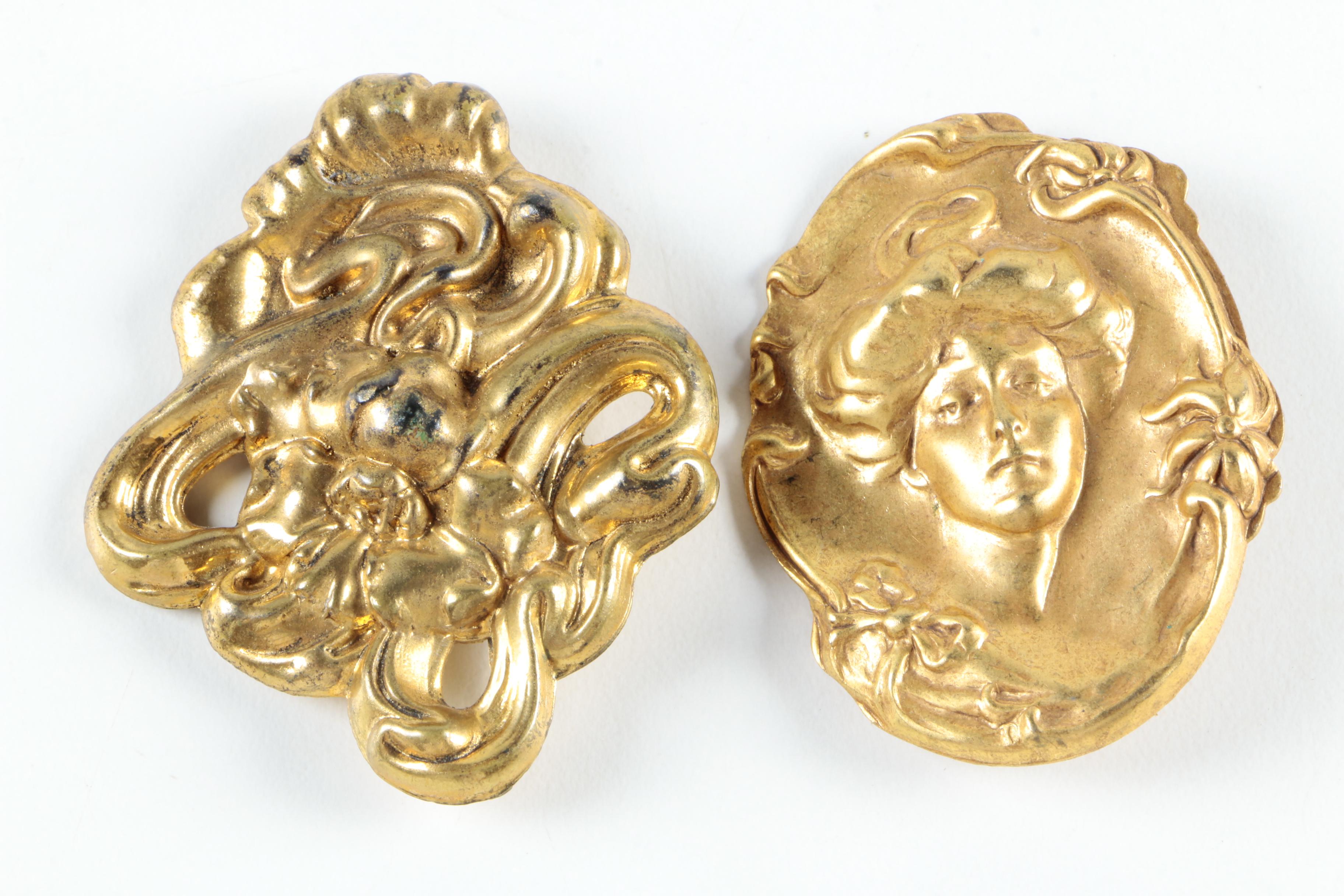 Vintage and Victorian Inspired Jewelry Including Portrait Brooch