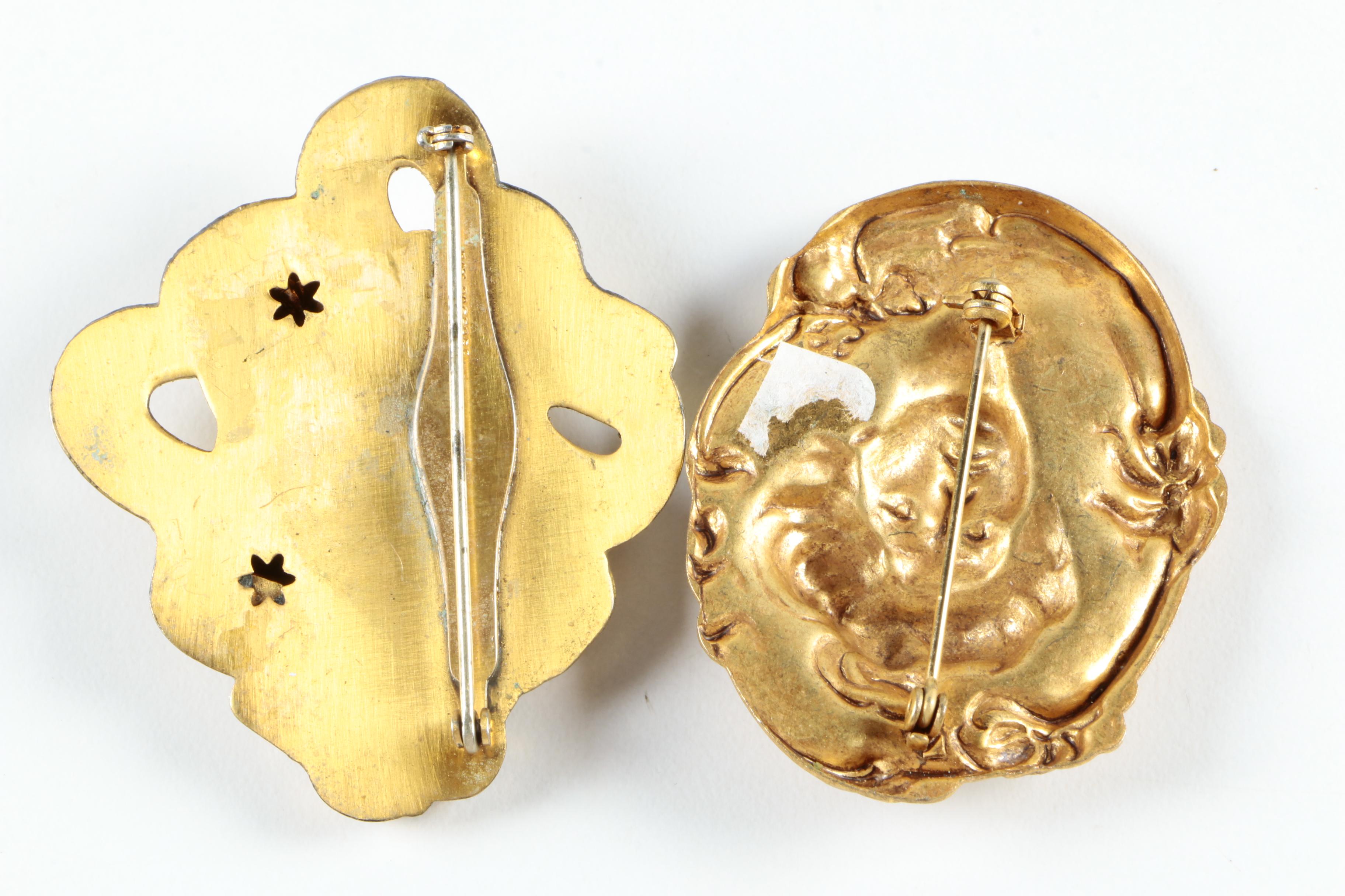 Vintage and Victorian Inspired Jewelry Including Portrait Brooch