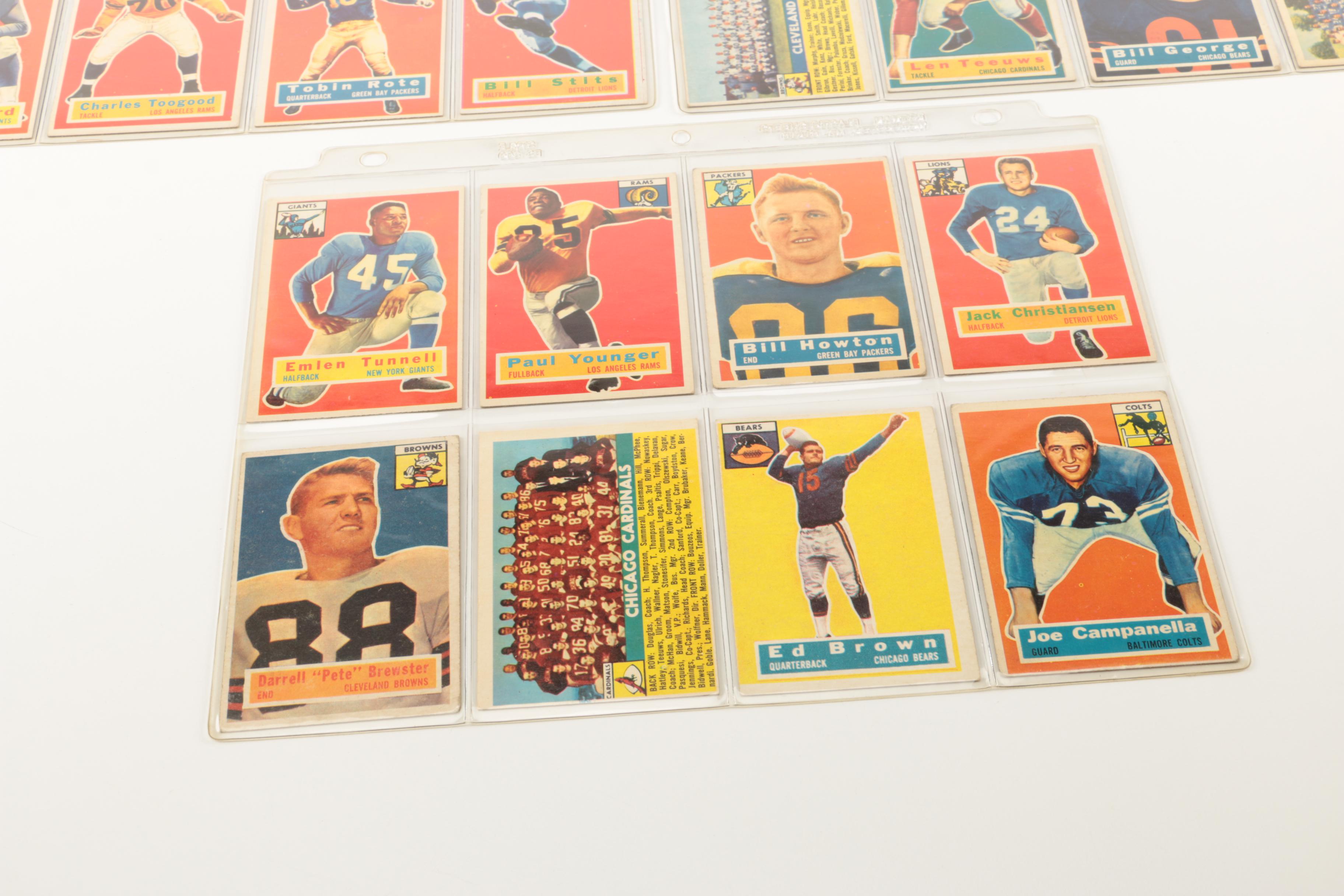 1950s Topps Football Cards
