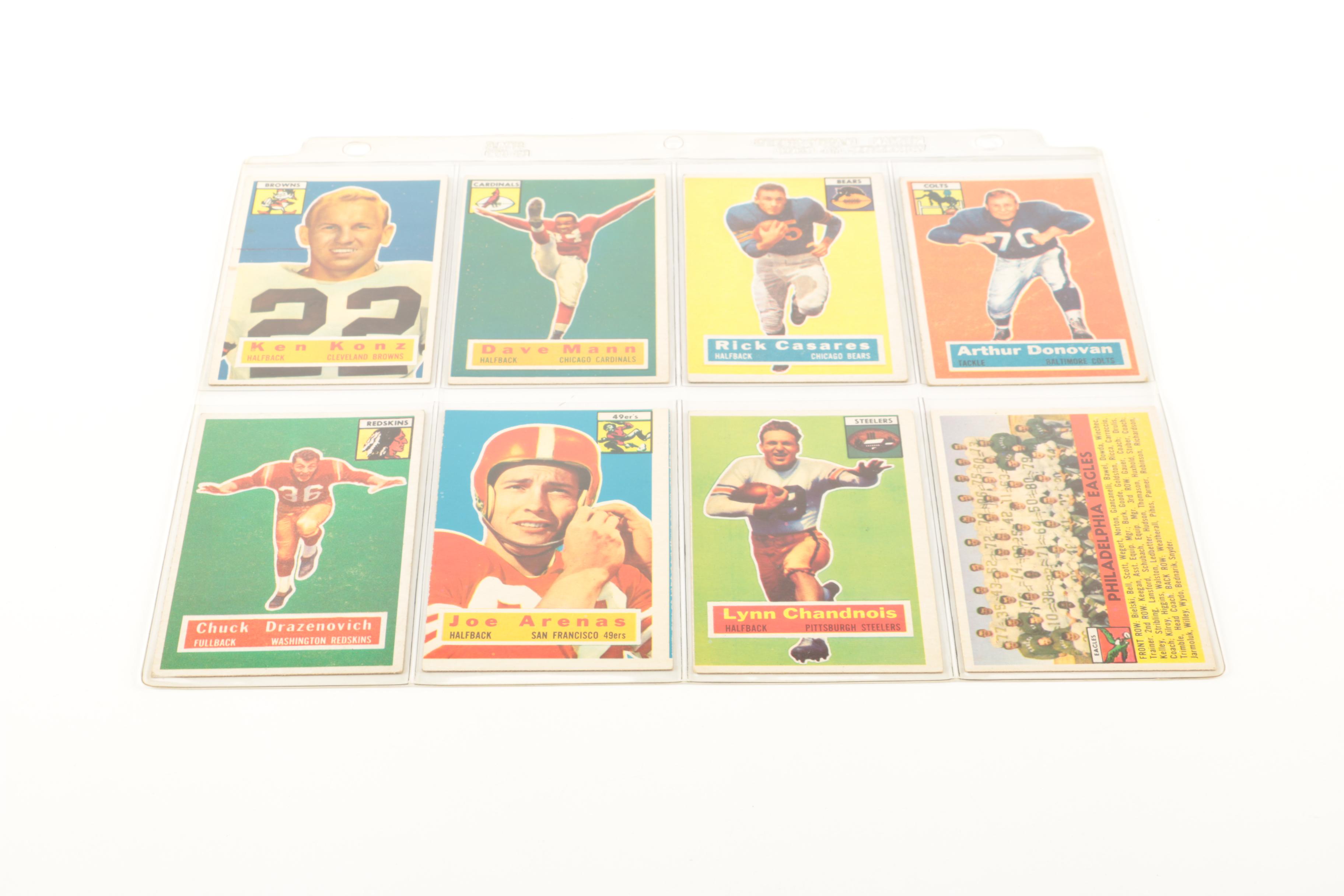 1950s Topps Football Cards
