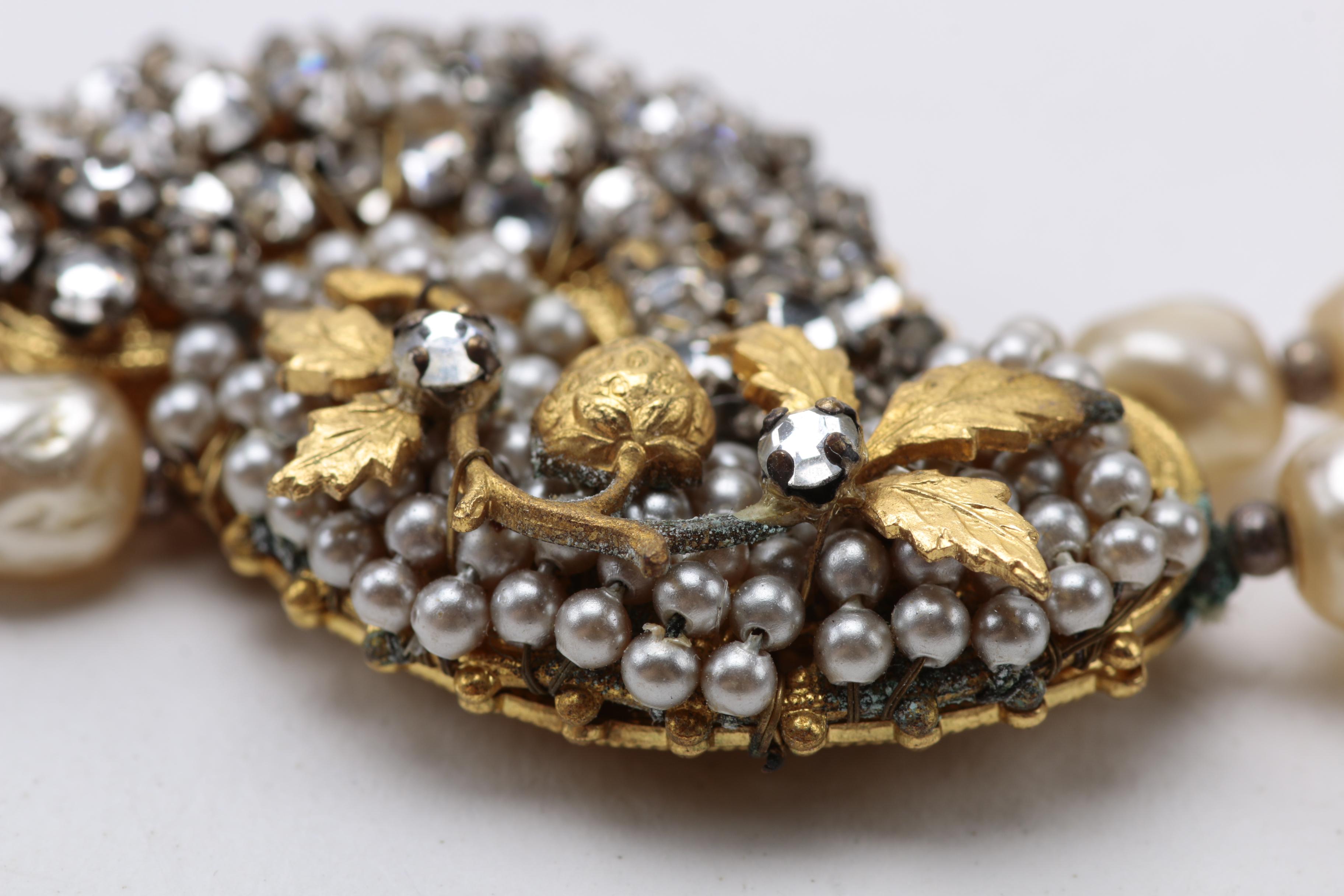 Jewelry Assortment With Sapphires, Rhinestones, Faux Pearls, and More