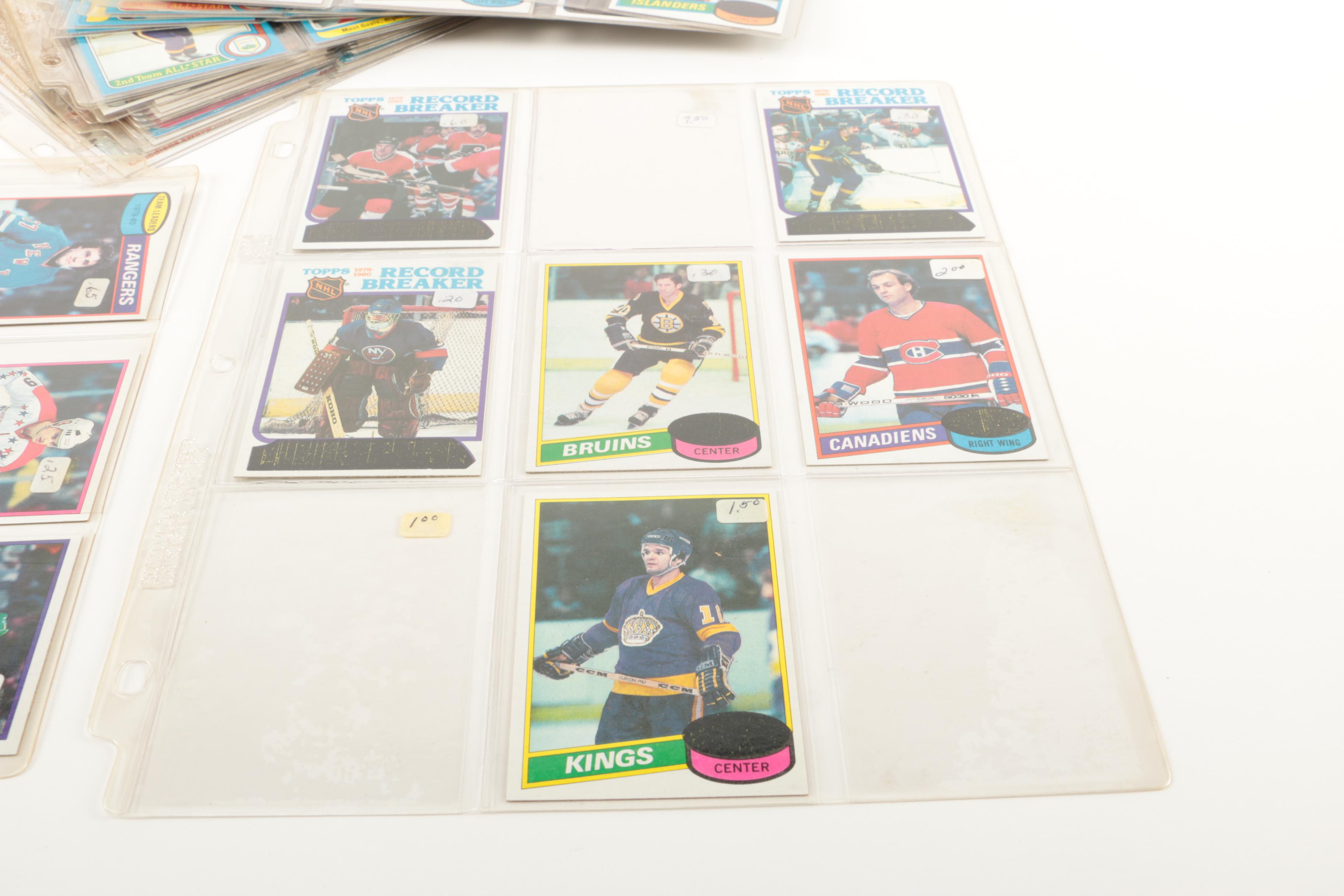 1970s-80s Hockey Cards Including Scratch-Offs