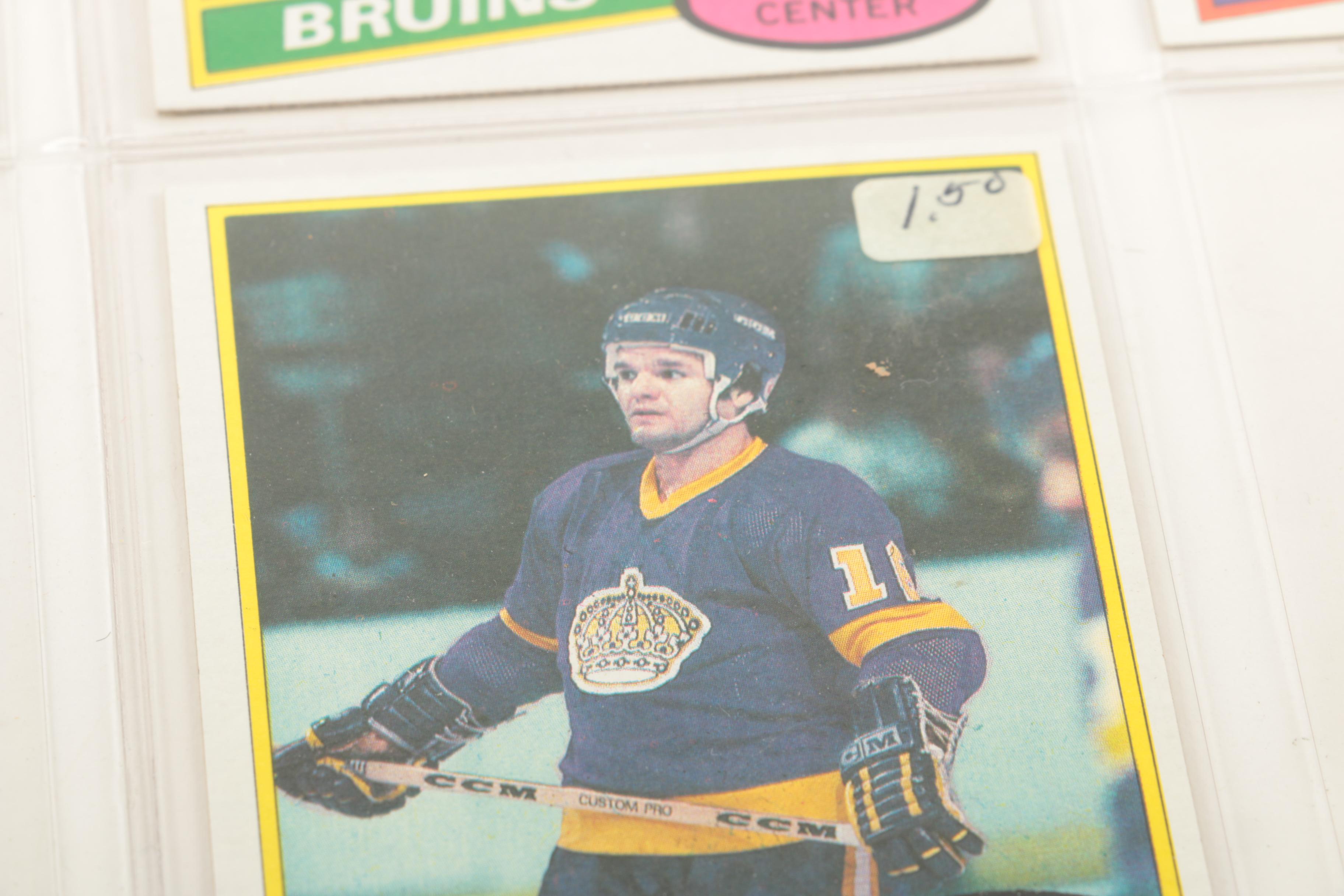 1970s-80s Hockey Cards Including Scratch-Offs